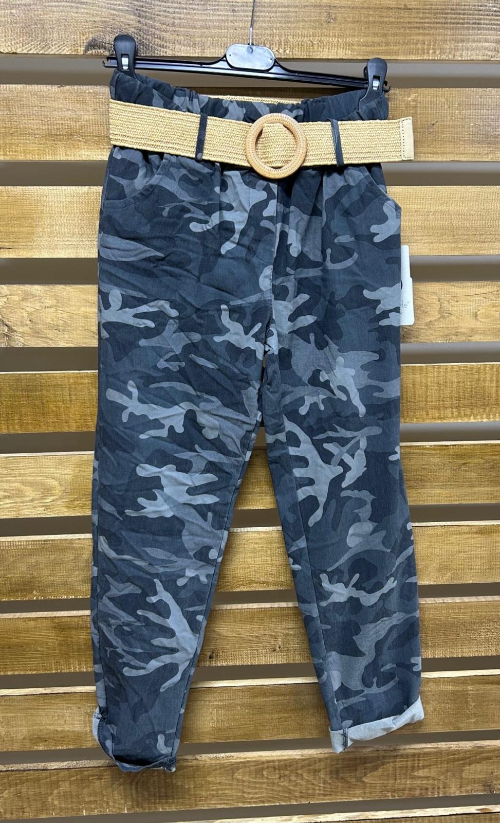 Kamuflaj Pantolon - Gri