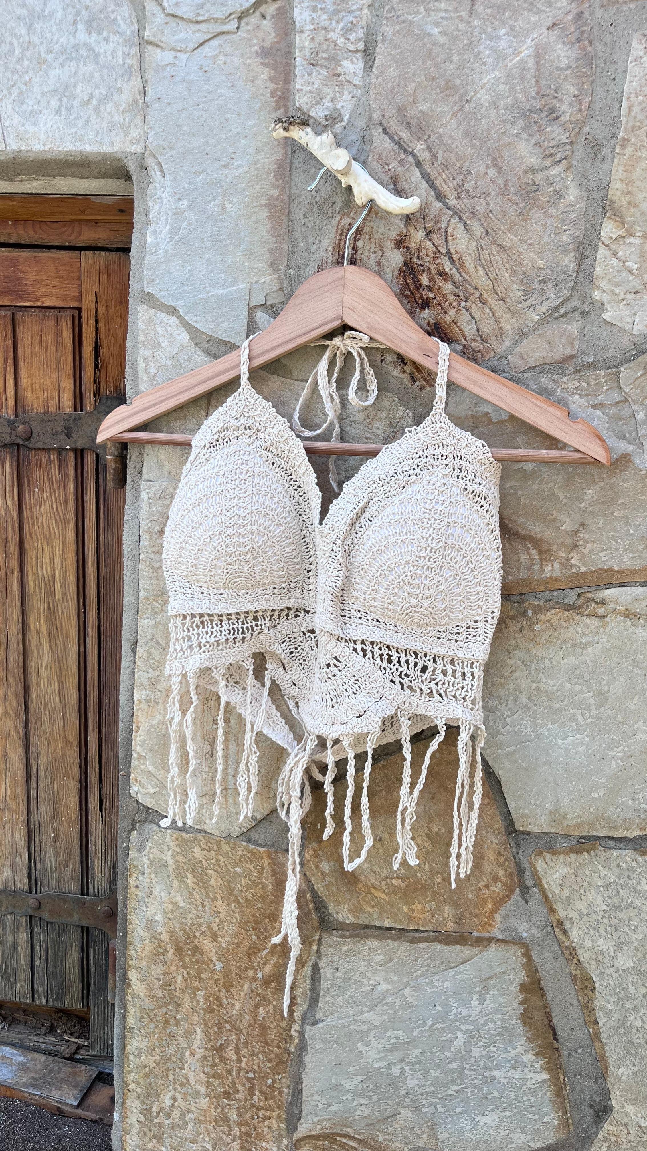 Motifli Crop Takım