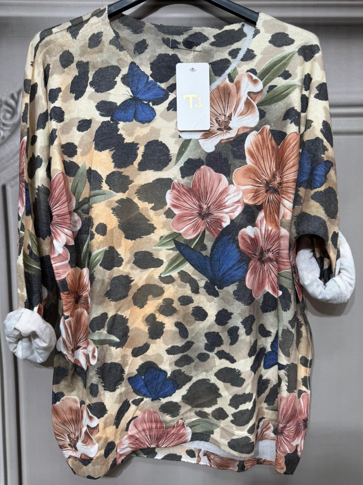 Angora Yün Dijital Yumoş Kazak - Renkli10