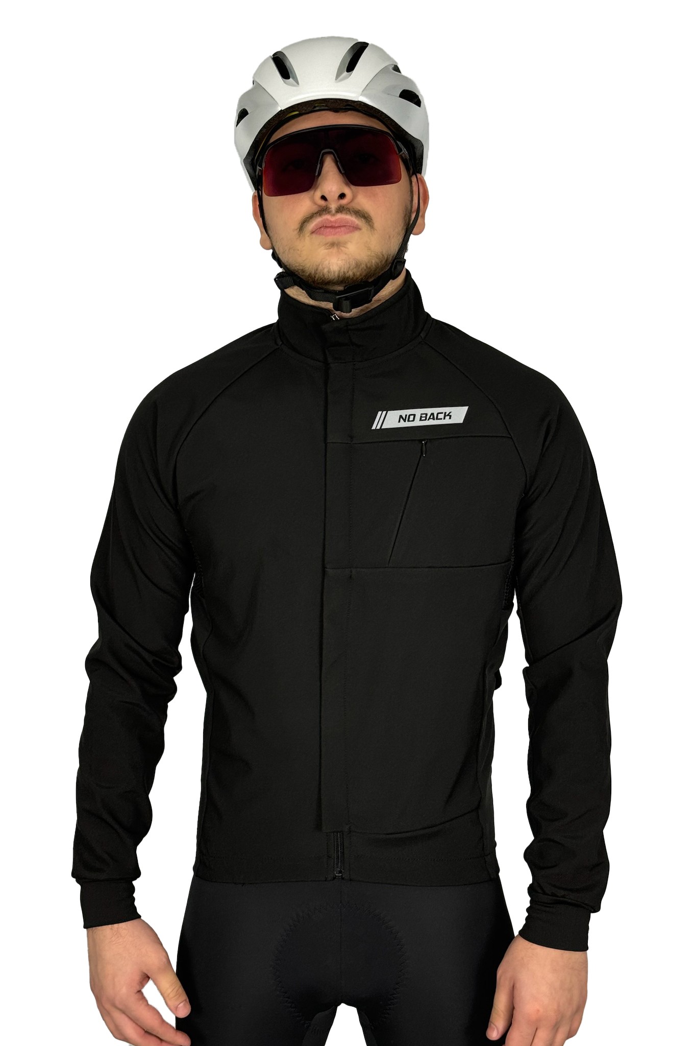 Arctic Shield Kışlık Softshell Bisiklet Ceketi - Siyah image