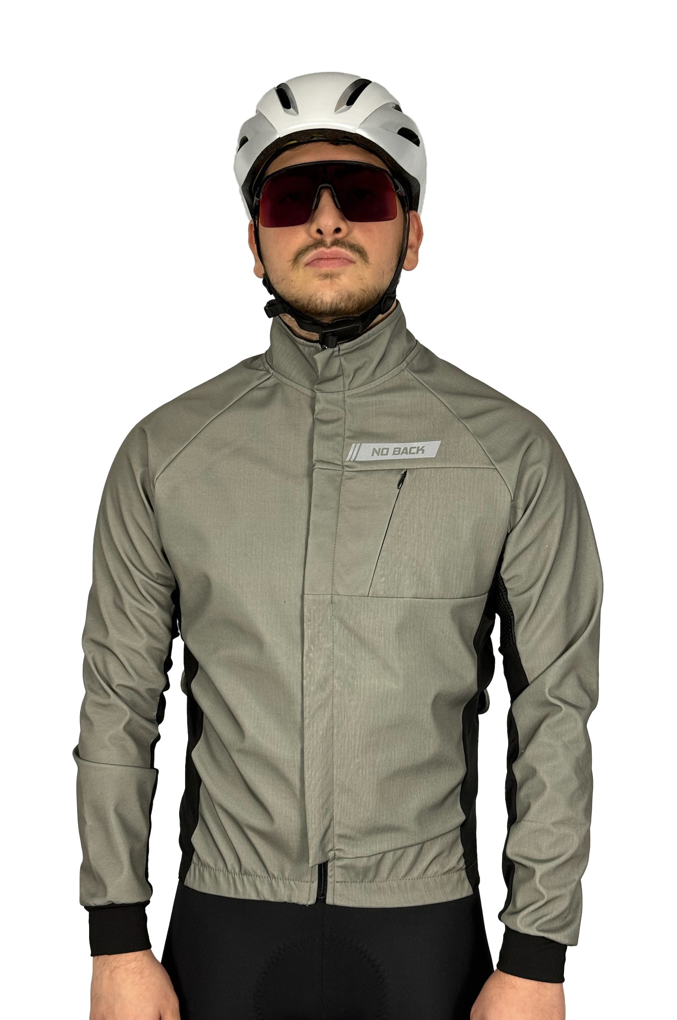 Arctic Shield Kışlık Softshell Bisiklet Ceketi - Gri image