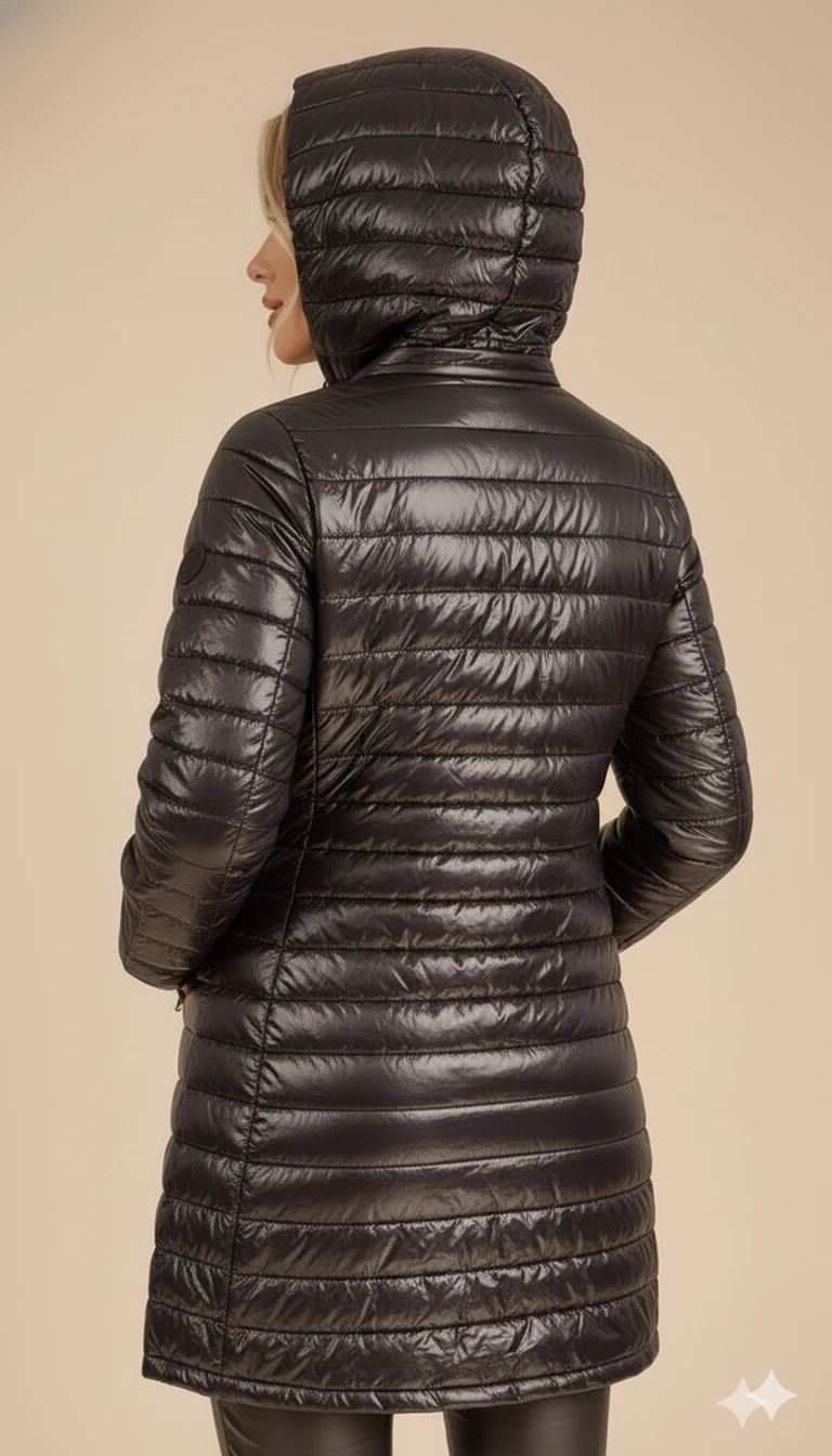 Kadın Şişme Mont - Siyah