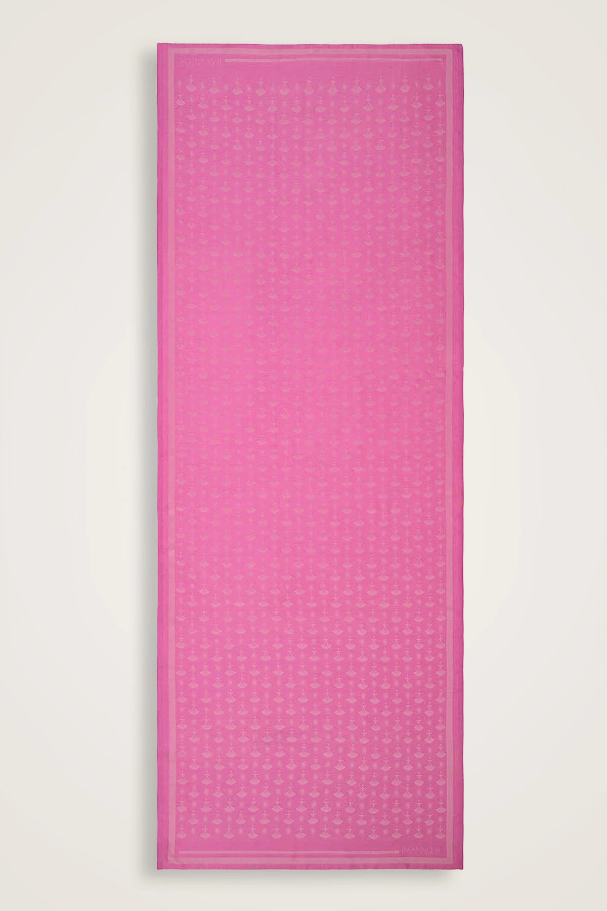 Karanfil Monogram İpek Şal 68x200