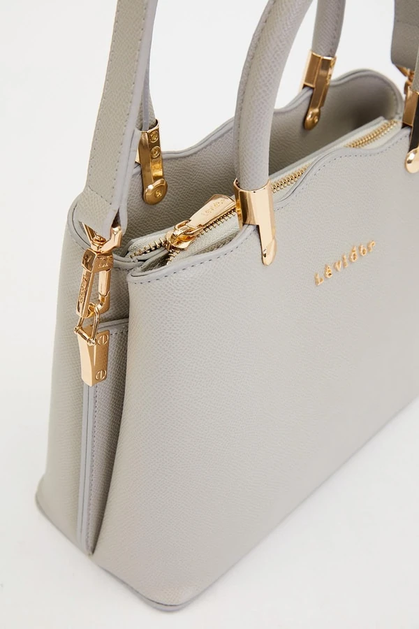 Levid'or Dalga Kenar El Çantası - Gri