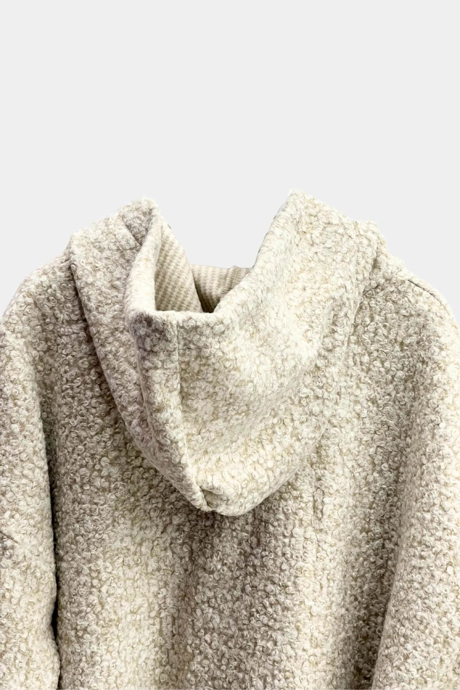 Fermuarlı Pelüş Kazak