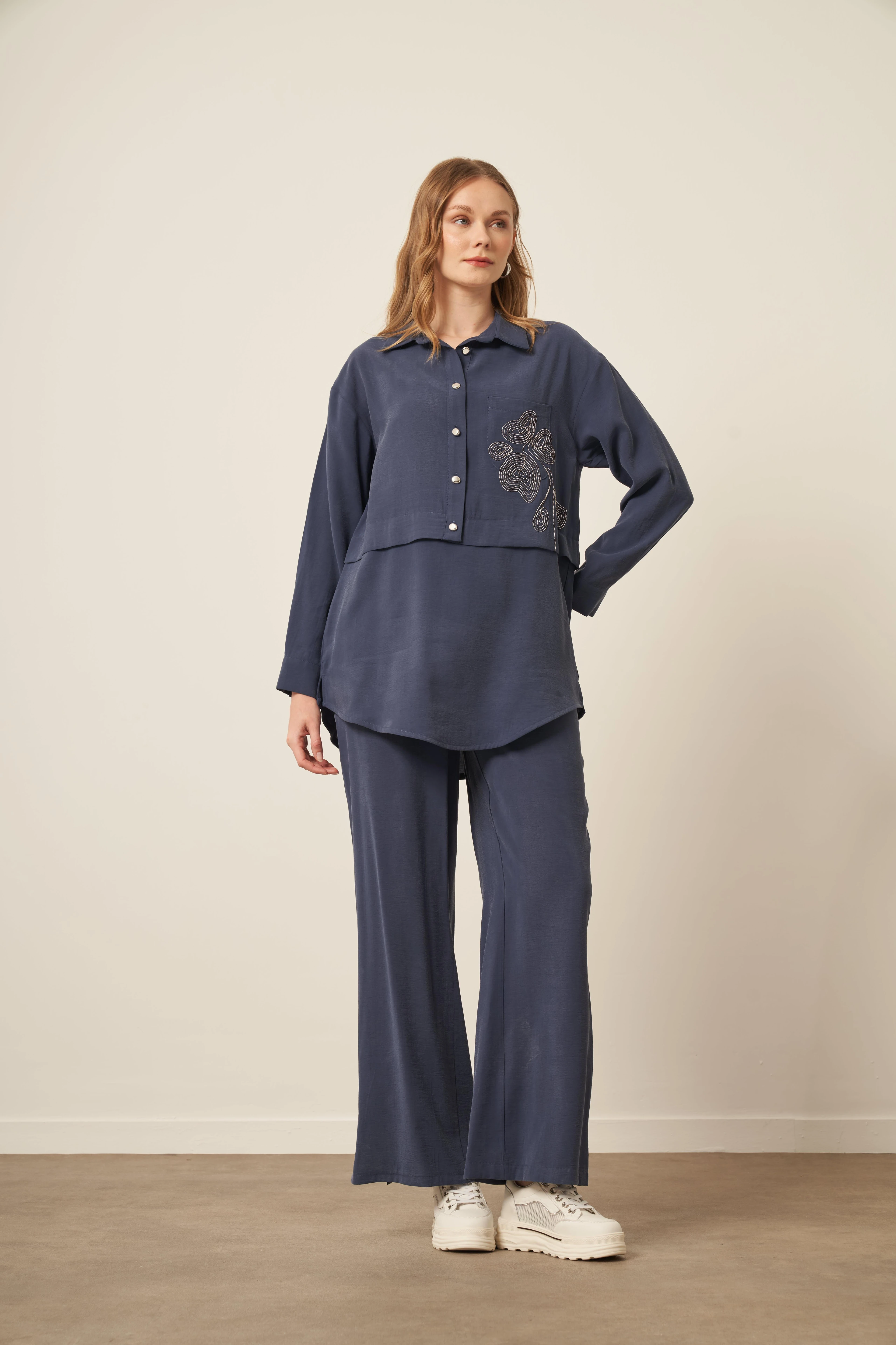 Kupra Takım Lacivert 