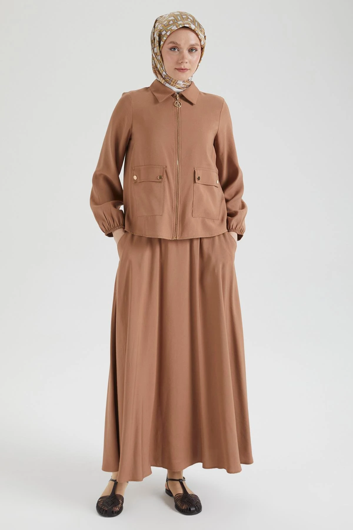 Ceketli Tencel Takım 