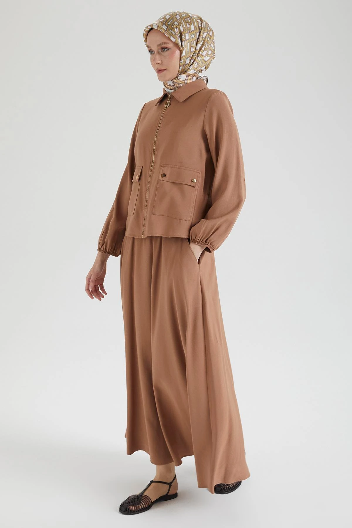 Ceketli Tencel Takım 