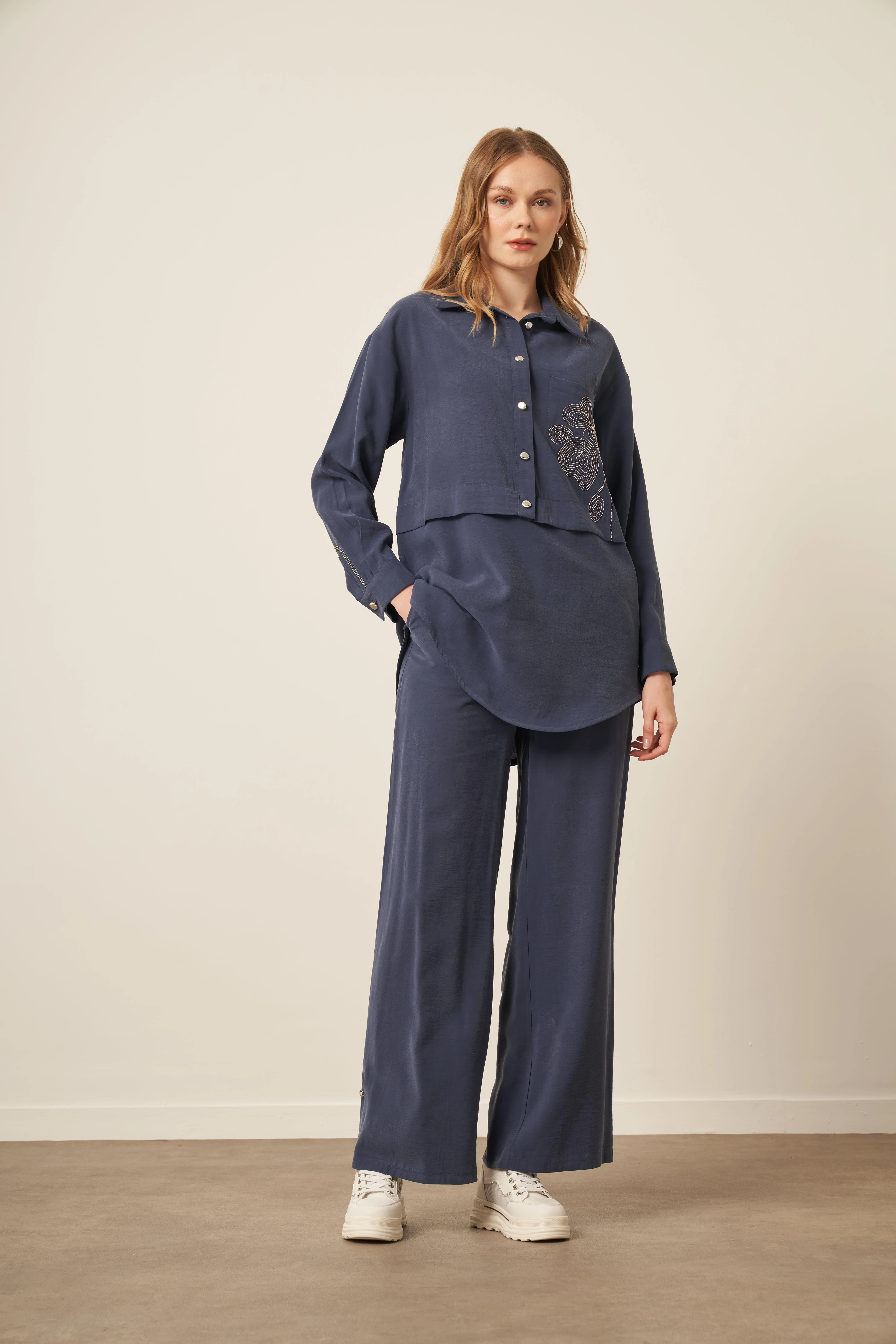 Kupra Takım Lacivert 