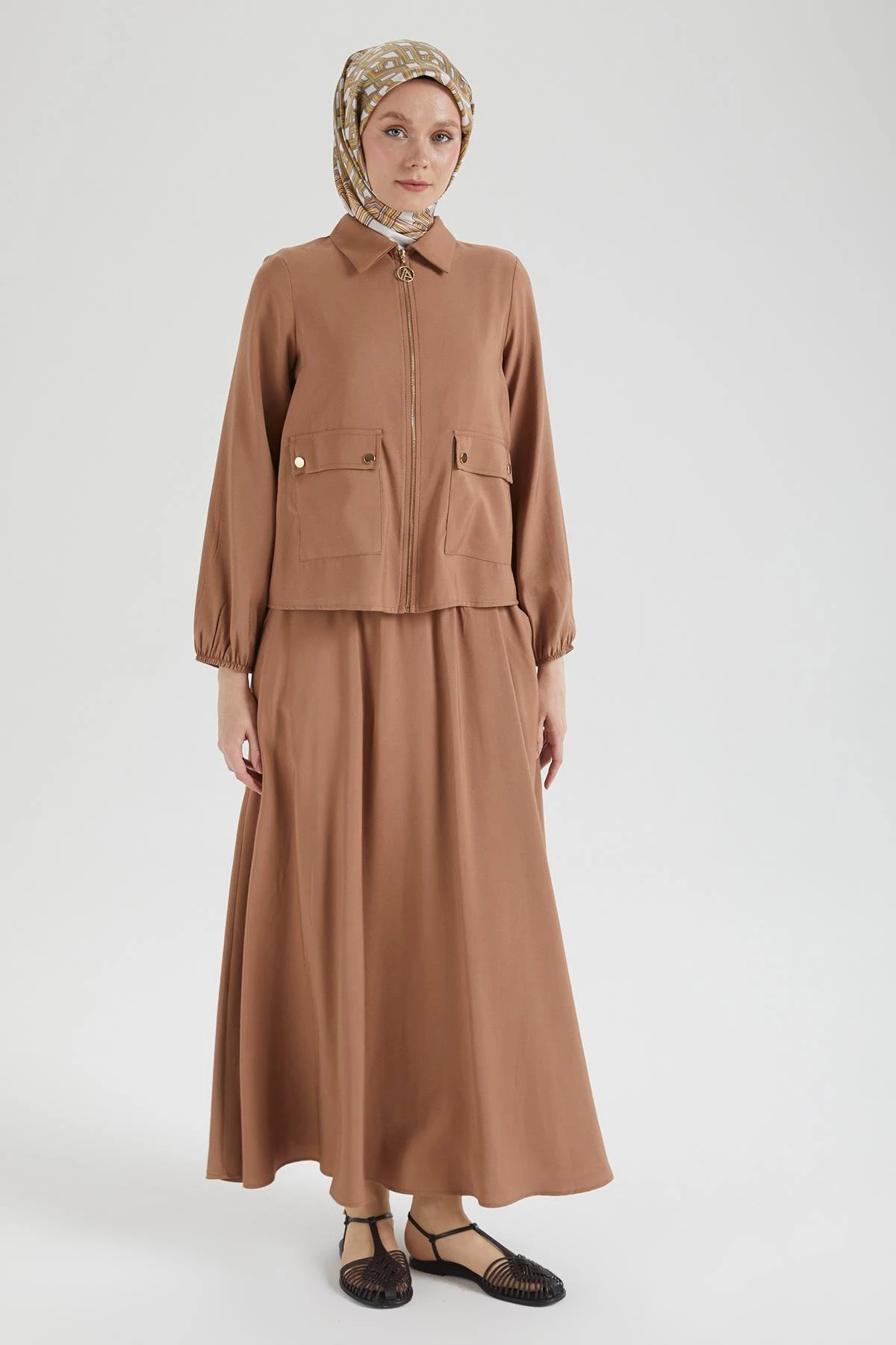 Ceketli Tencel Takım 