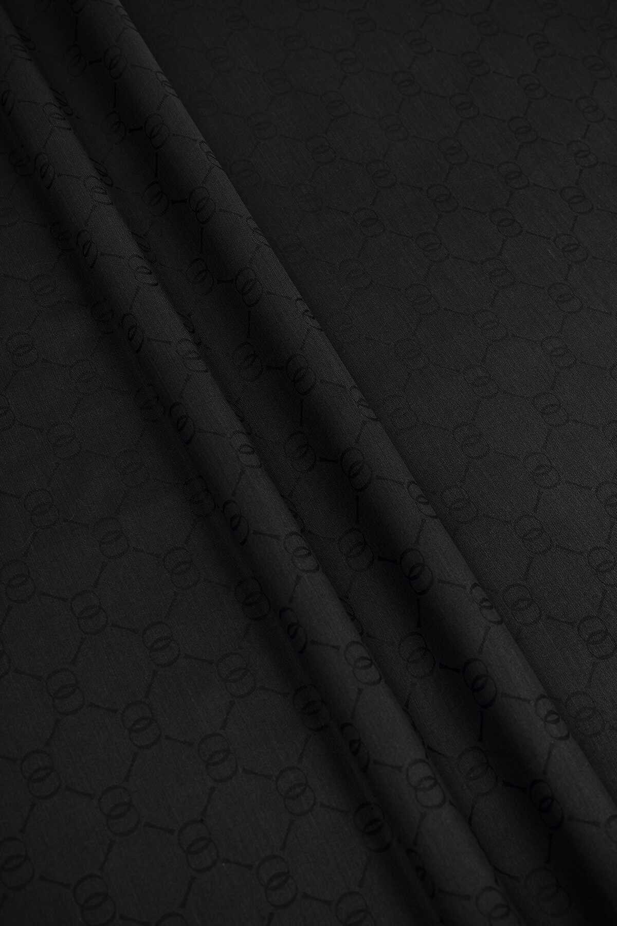 Noor Petek Jakarlı İpek Şal 70x200