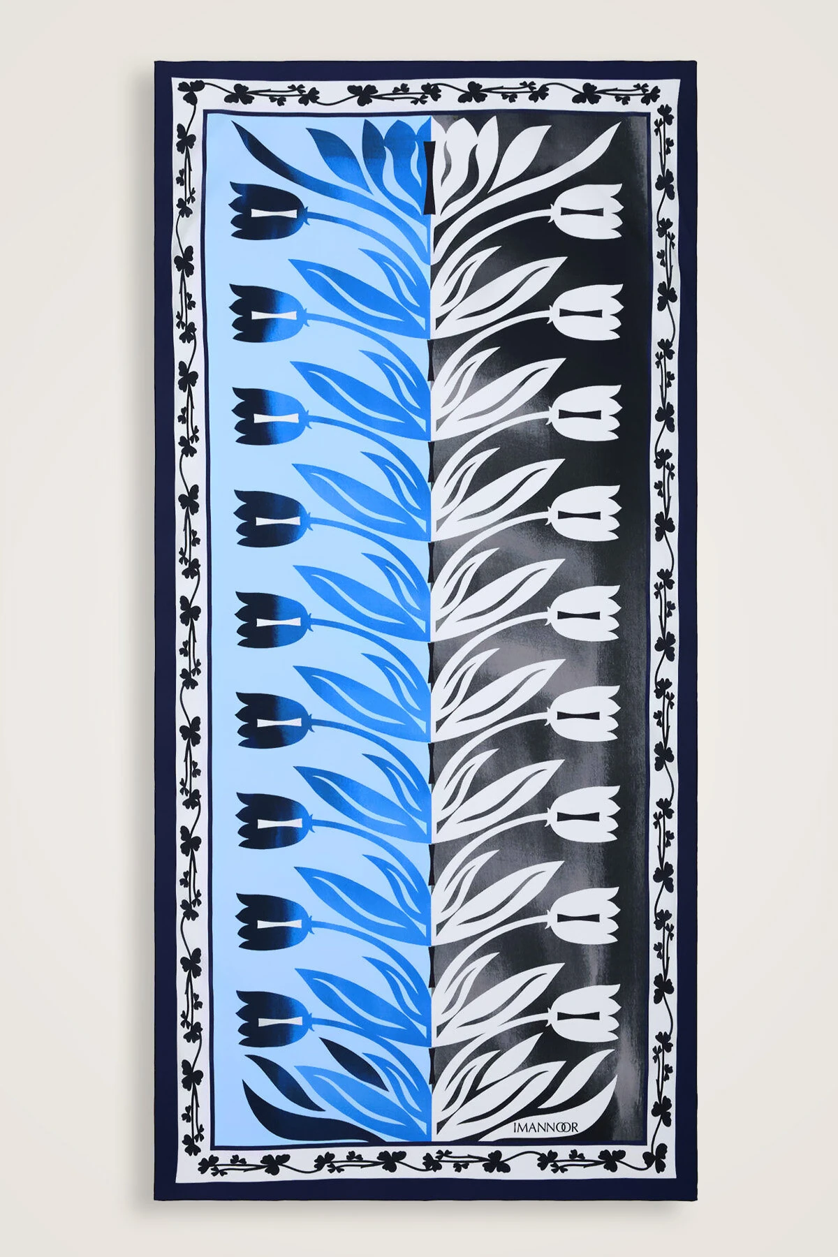 Lale Yolu Pamuk Vual Pareo/Şal 100x200