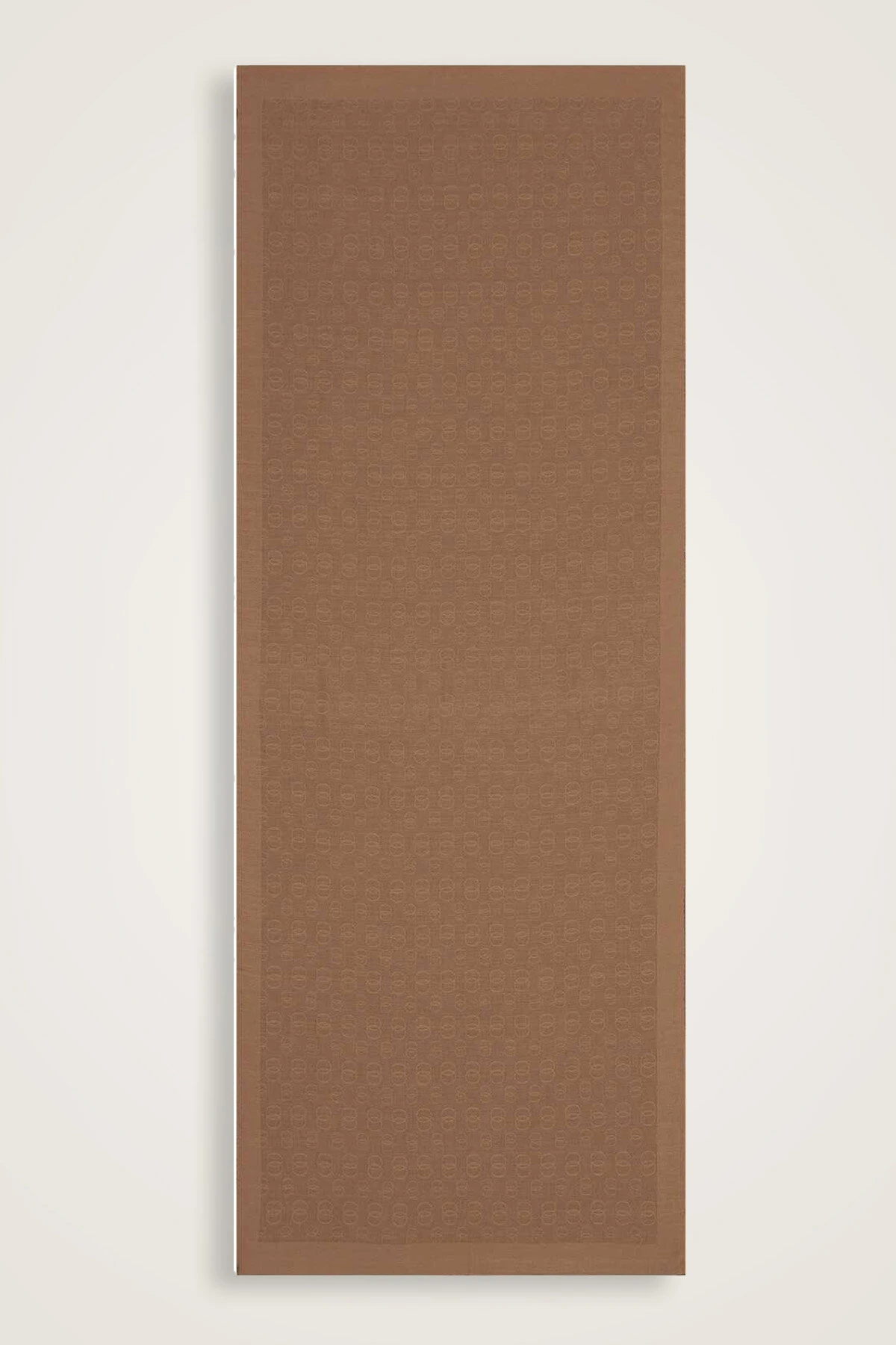 Zincir Desen Pamuk İpek Şal 70x210