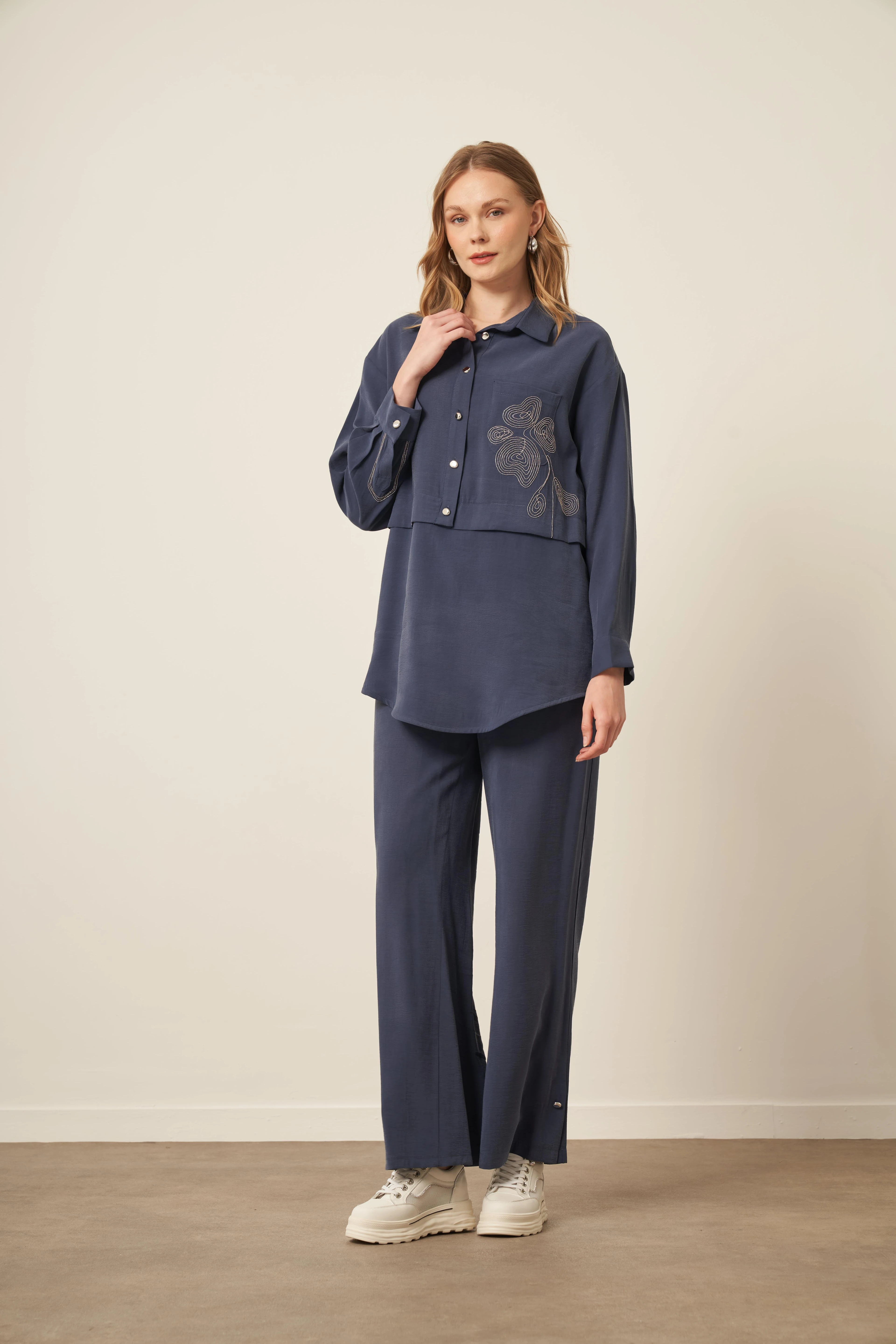 Kupra Takım Lacivert 