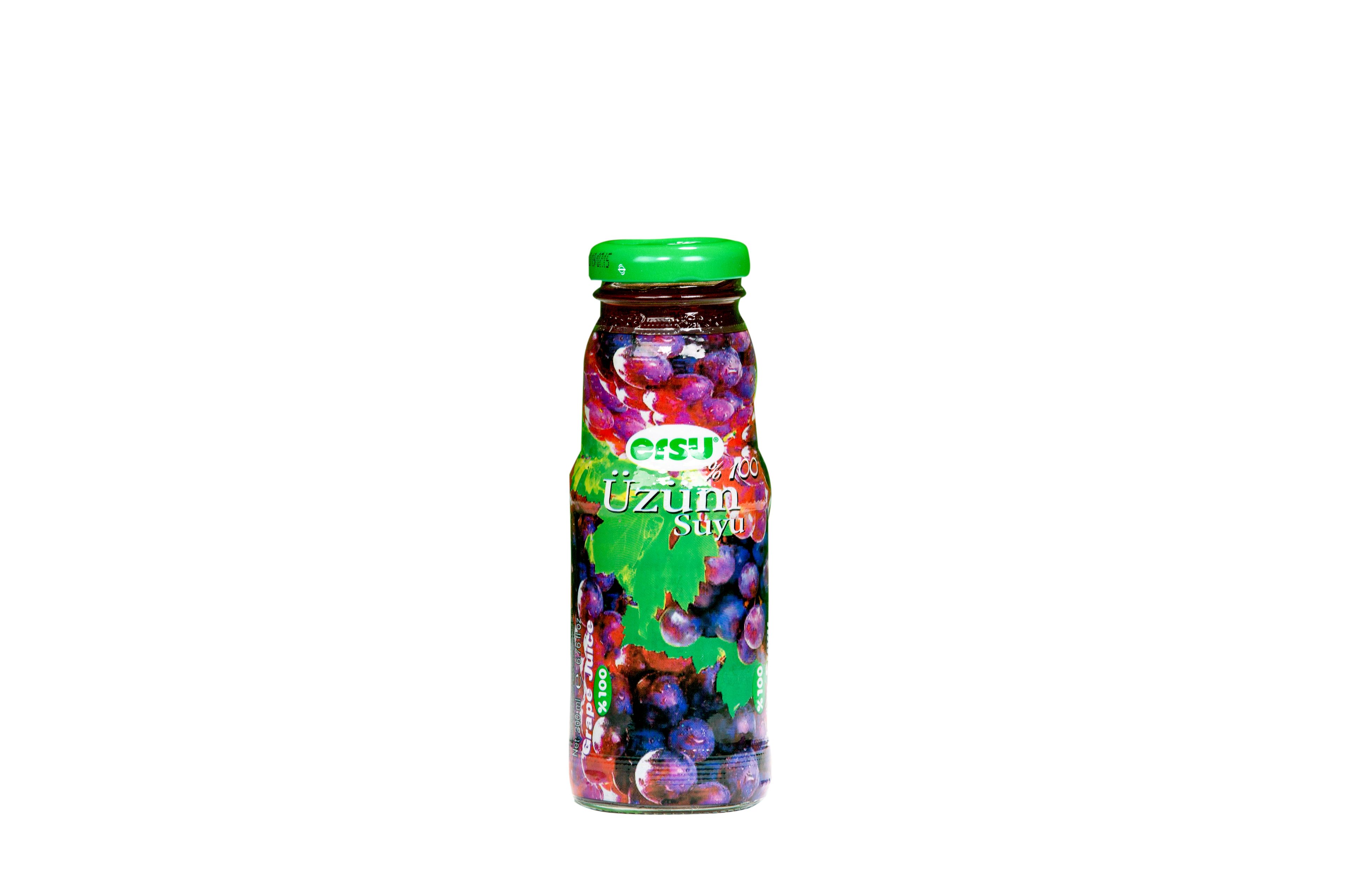 %100 Üzüm Suyu 250 ml 6'lı / 12'li