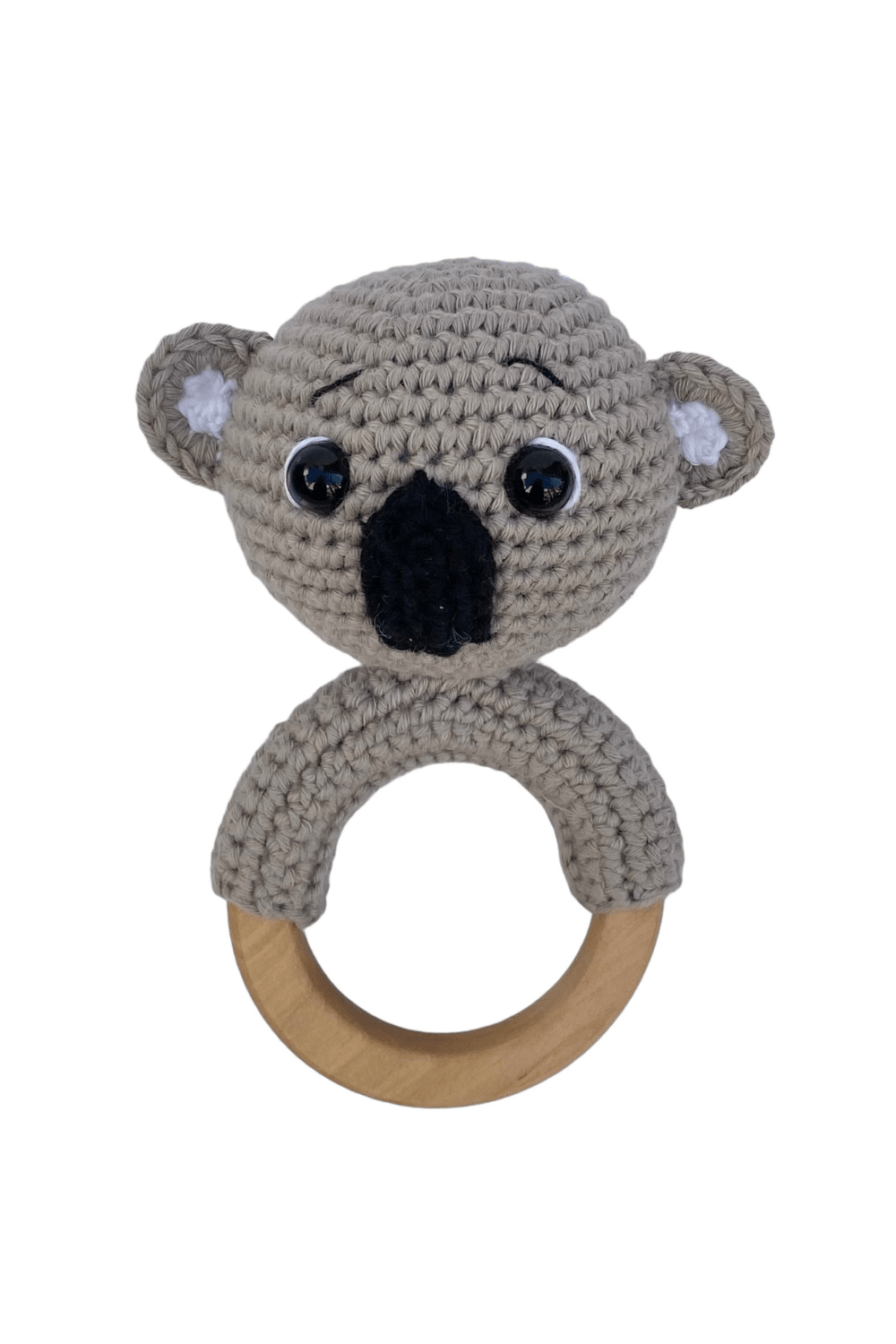 Amigurumi Koala Uyku Arkadaşı ve Diş Kaşıyıcı  Seti