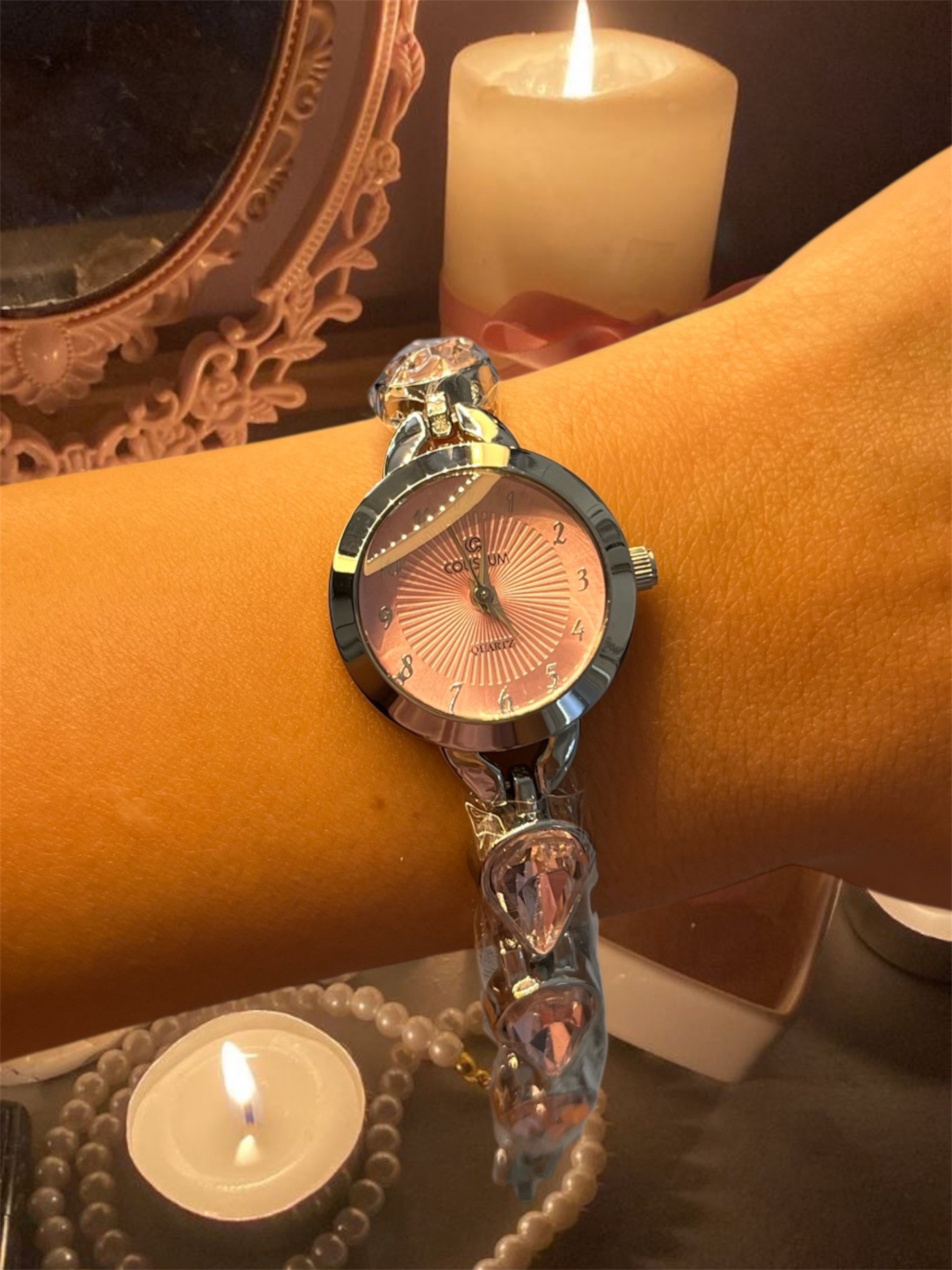 Amora damla saat silver