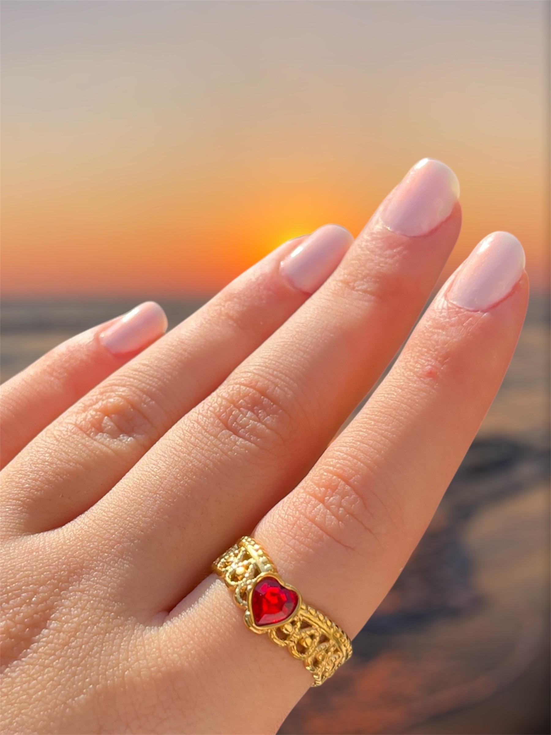 love yüzük gold