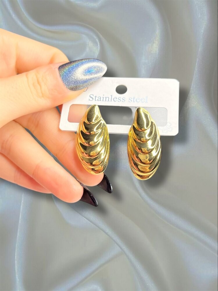 Gold kabuk küpe