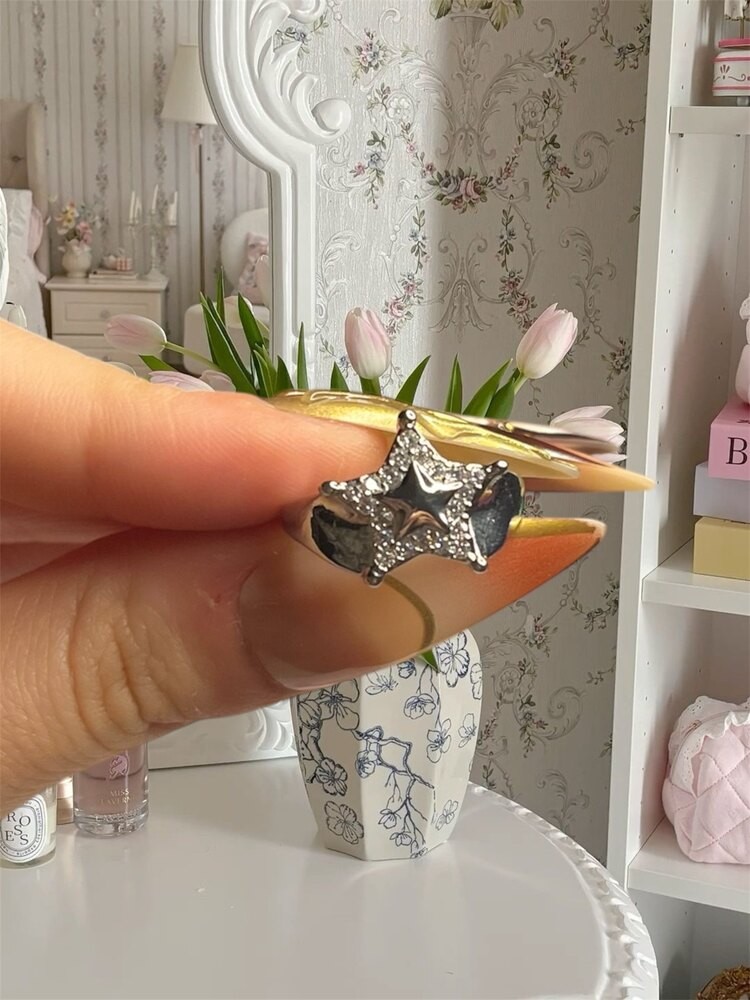Yıldız silver yüzük