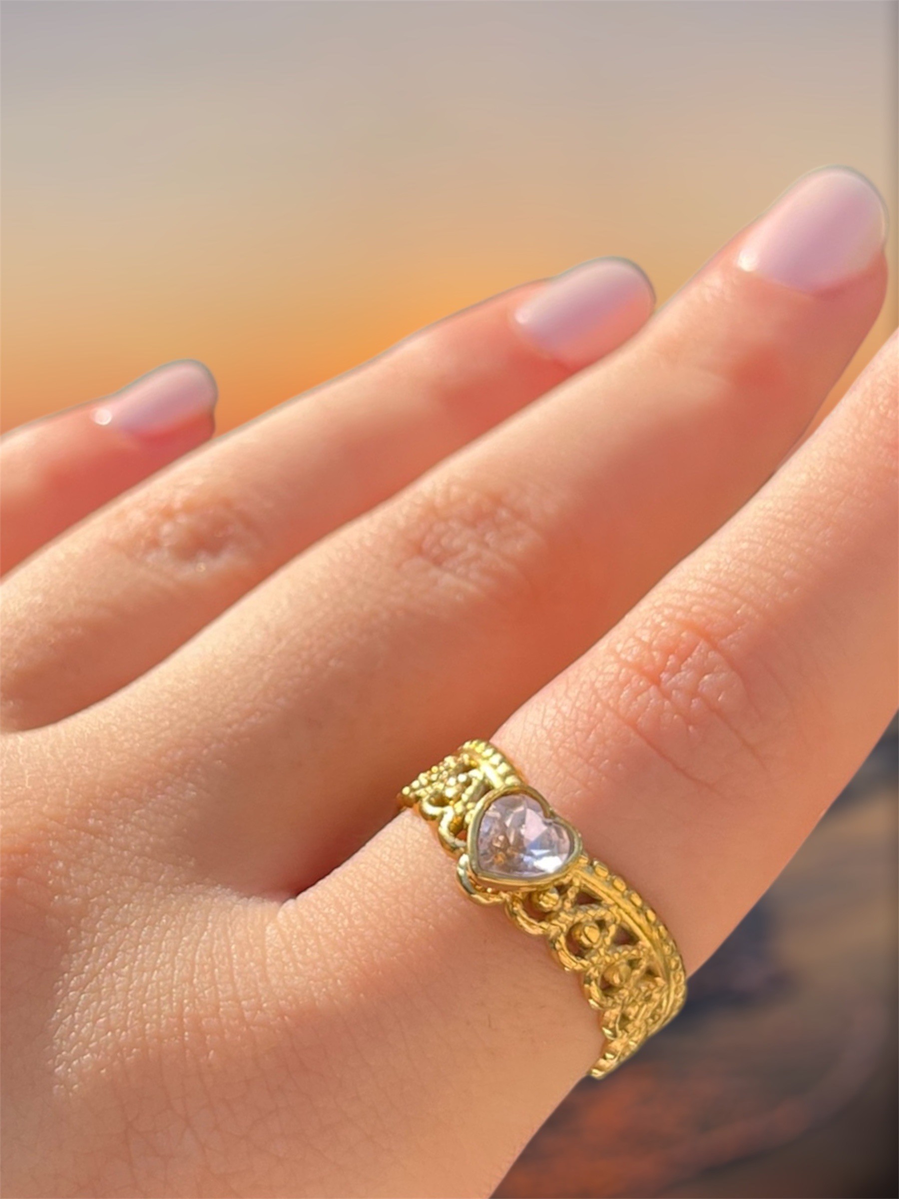 love gold yüzük