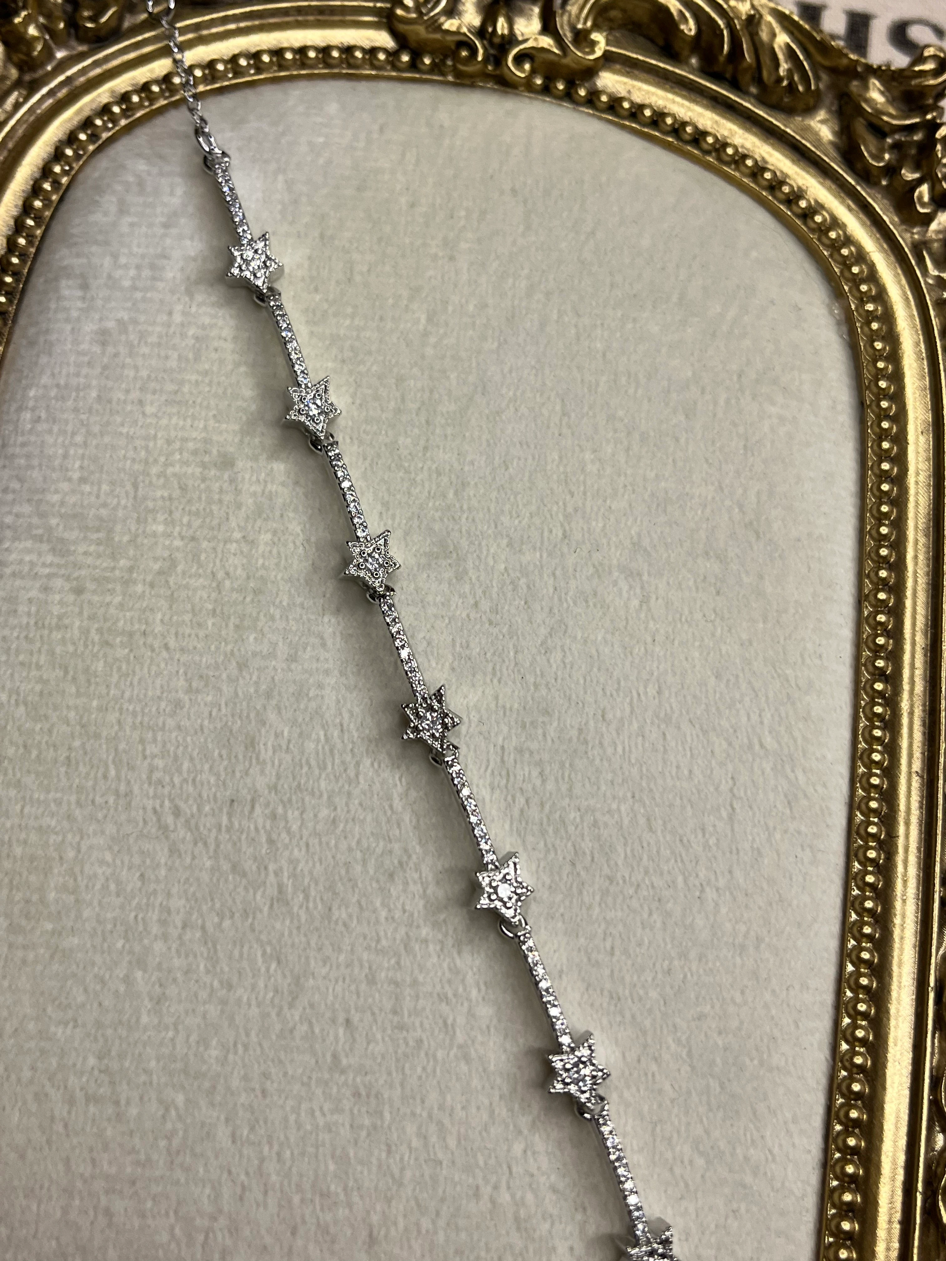 Mini yıldız silver kolye 