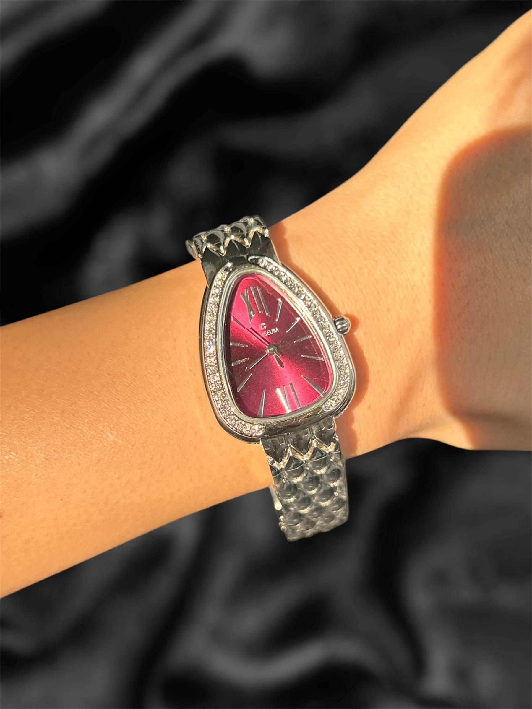 Bvl cherry silver saat