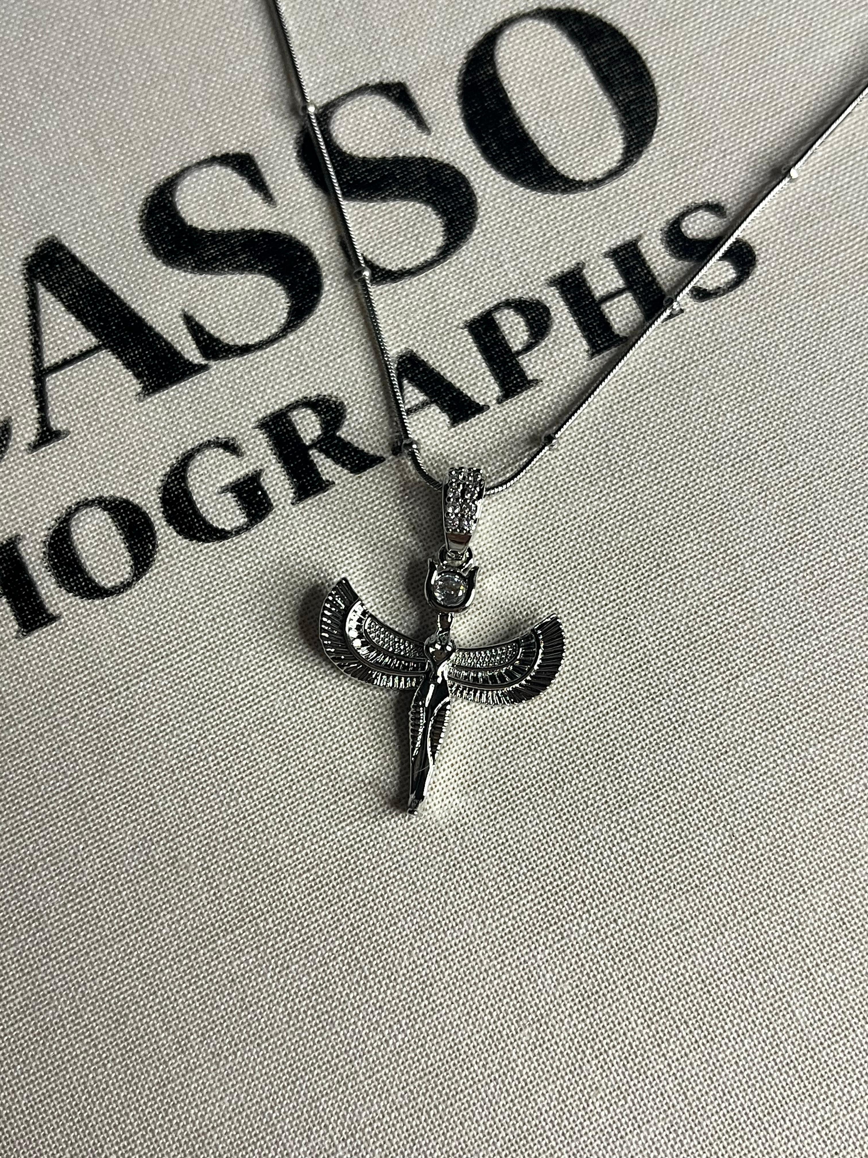 Silver anka kolye