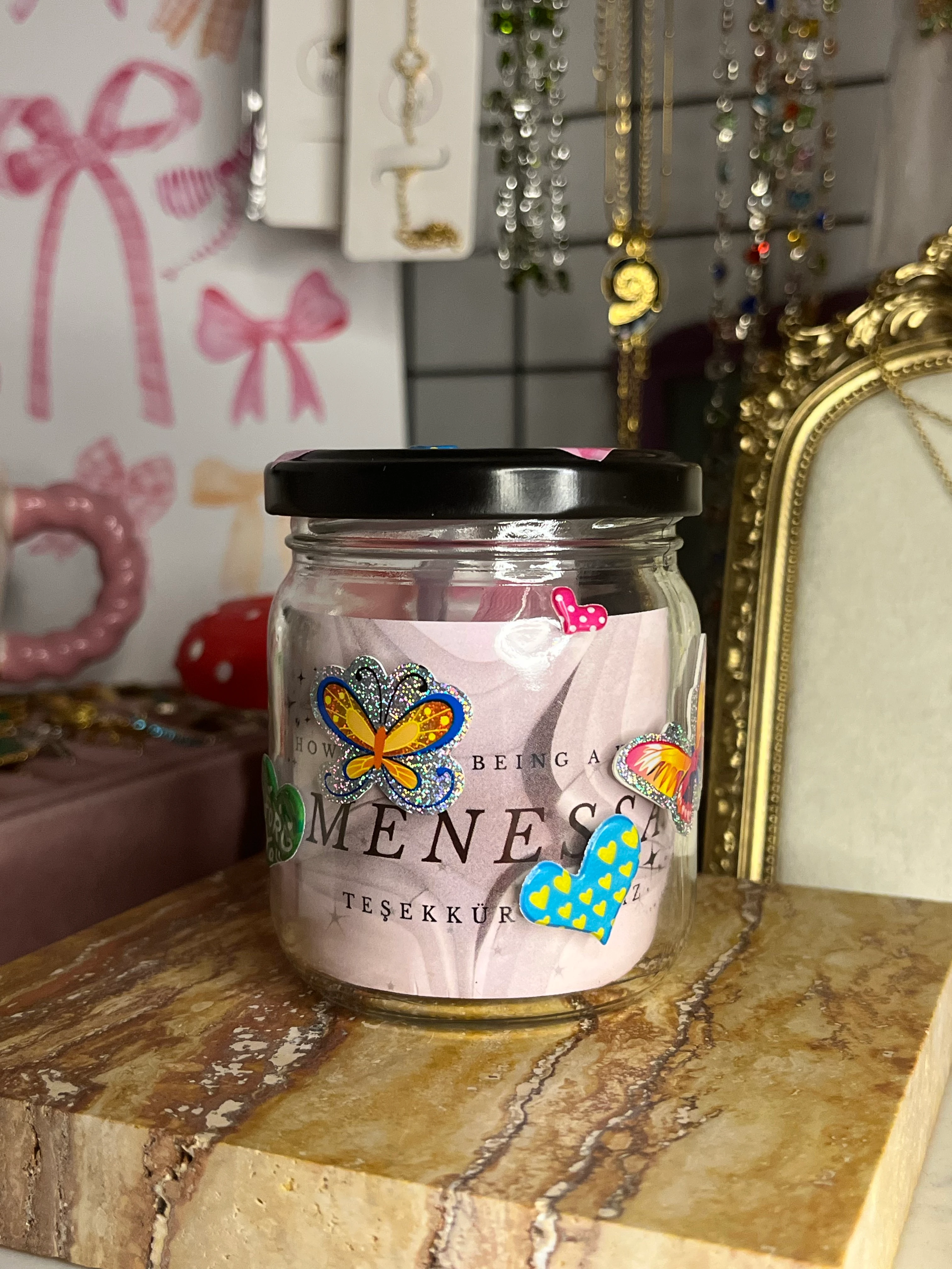 Medium boy sürpriz takı kavanozu