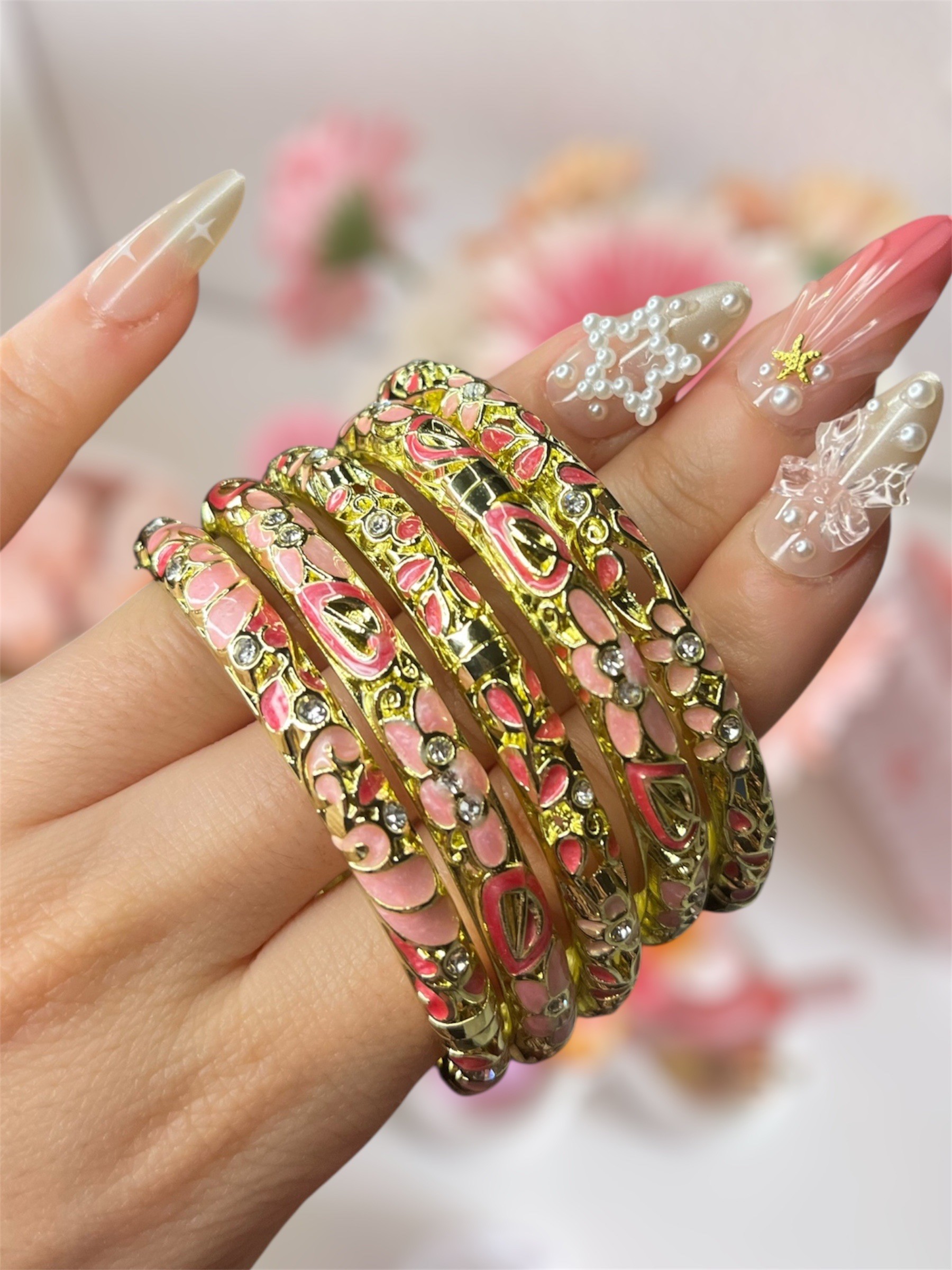 Bloomine kelepçe gold