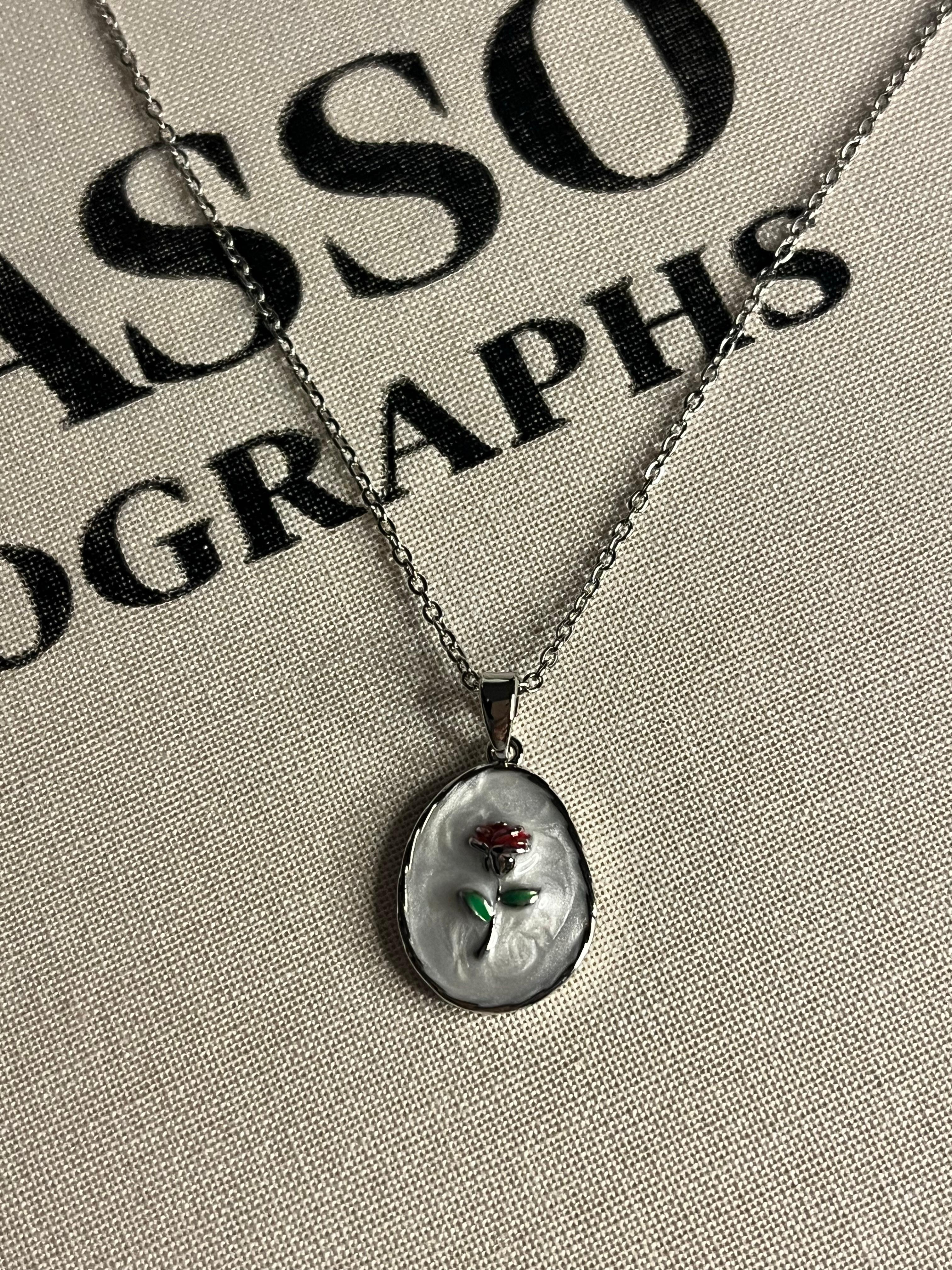 Silver sanat kolye