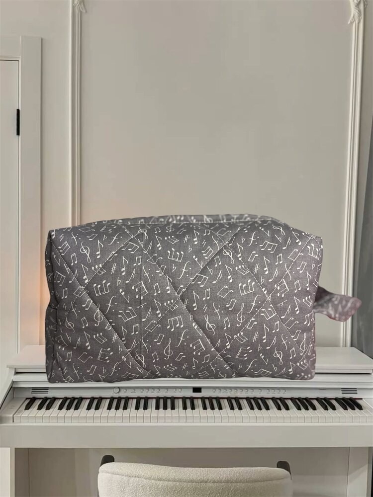 Müzik notları makyaj çantası