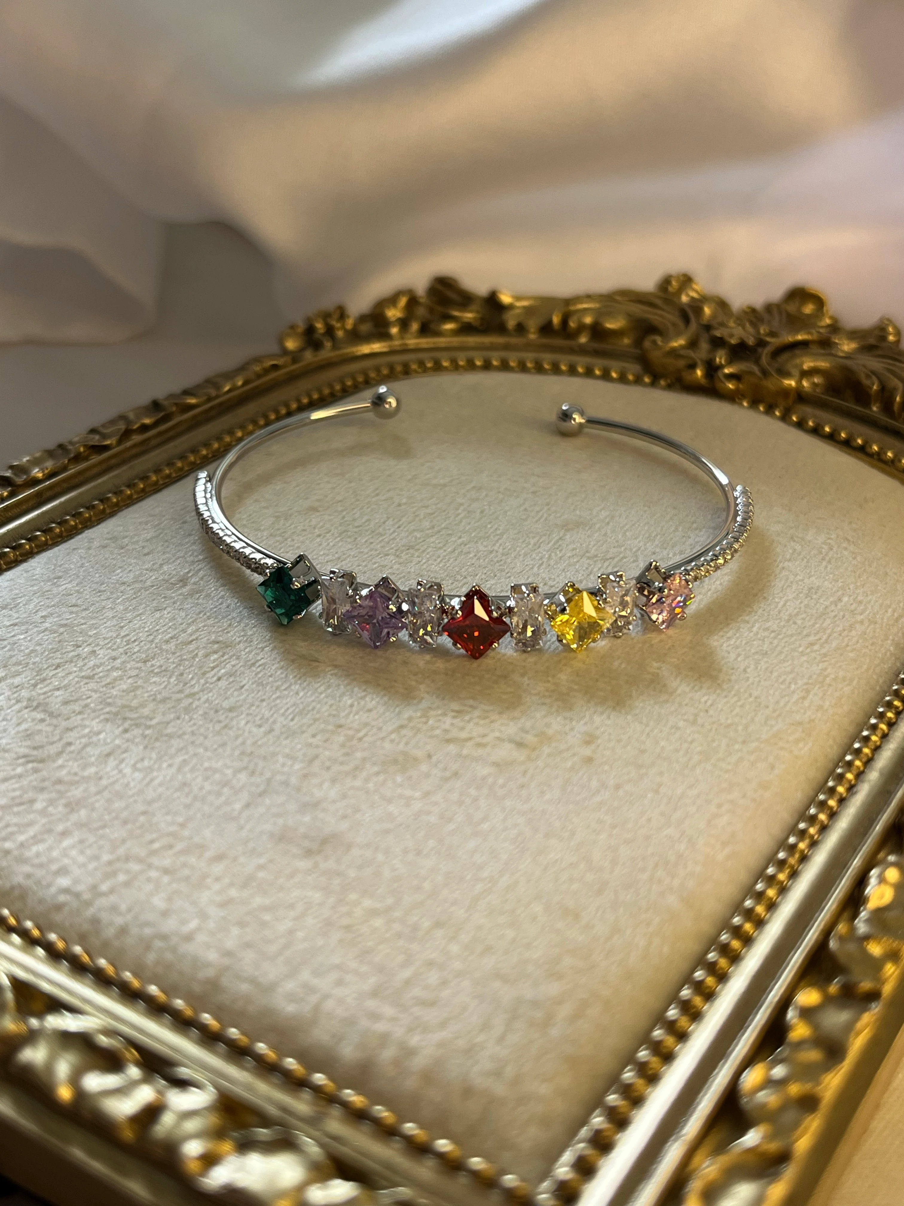 silver rainbow kelepçe