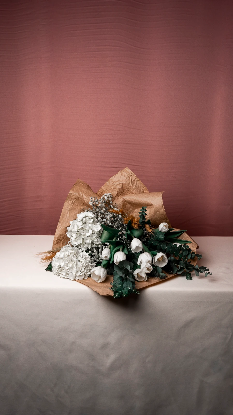 Pure Elegance - Lale ve Ortanca Buketi 