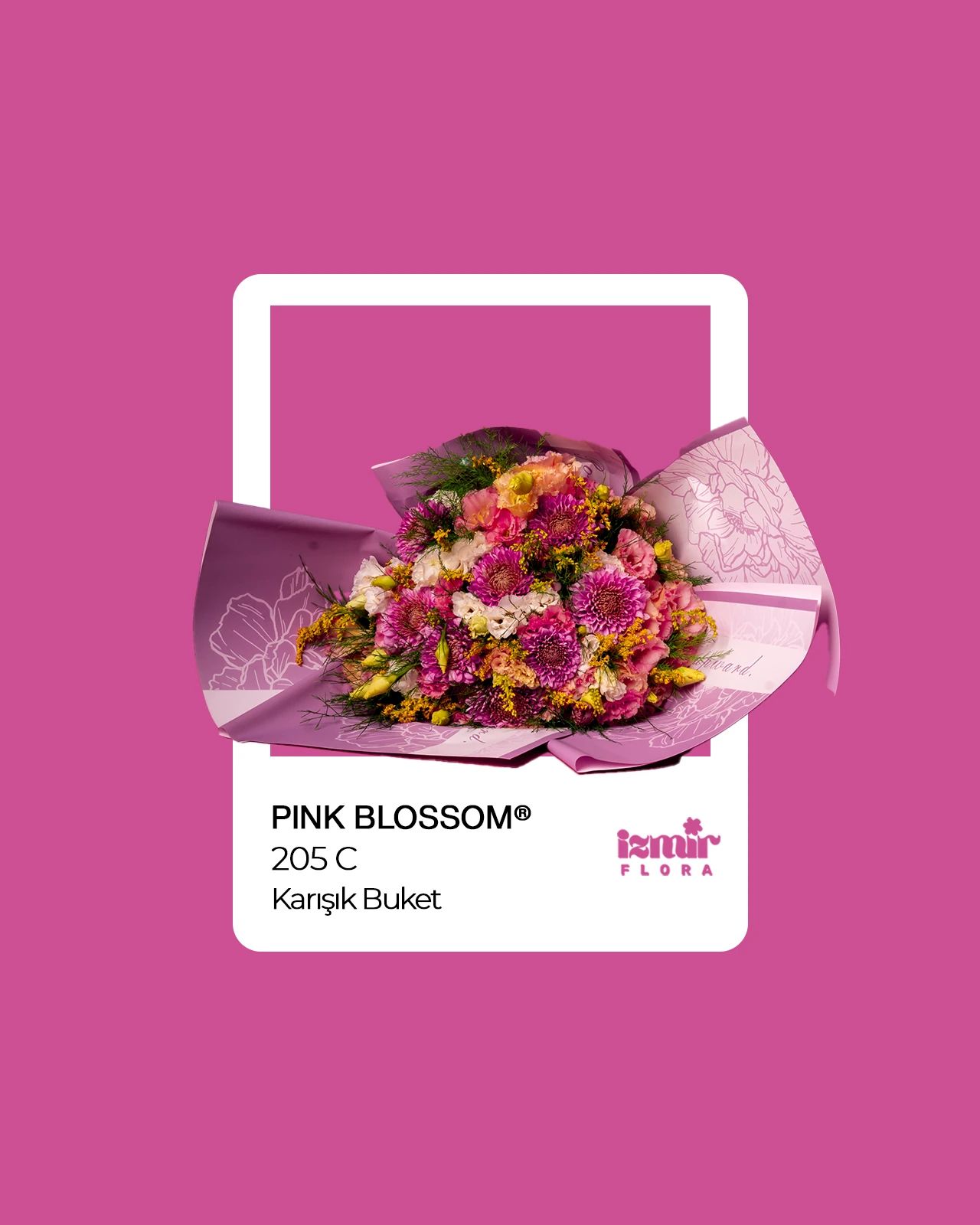 Pink Blossom - Karışık Buket 