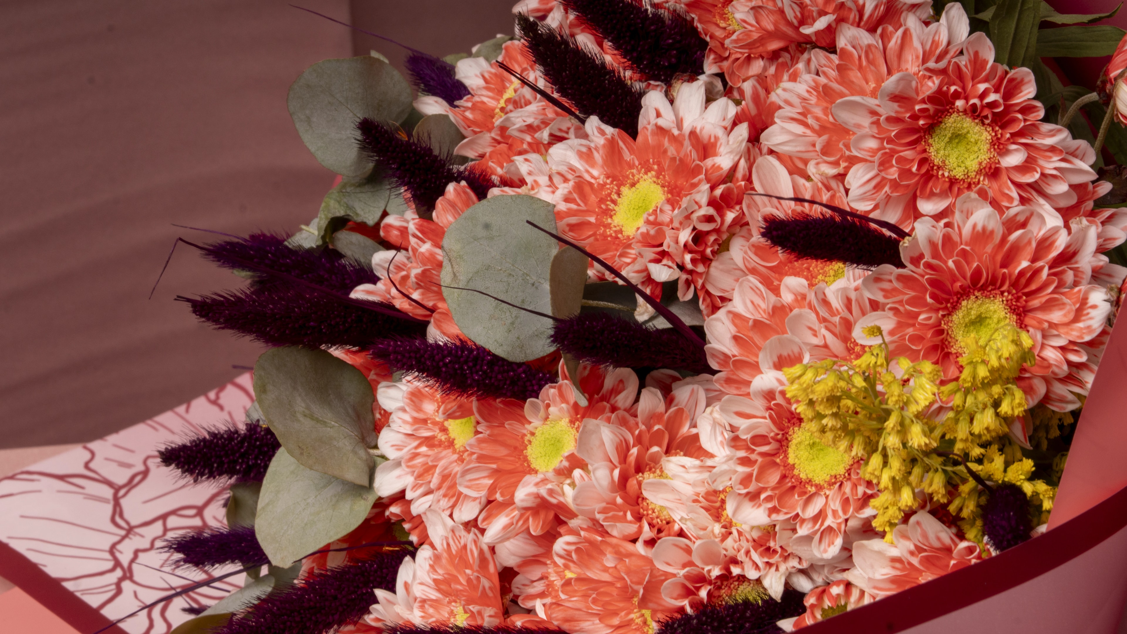 Aurora - Karışık Kasımpatı Buketi 