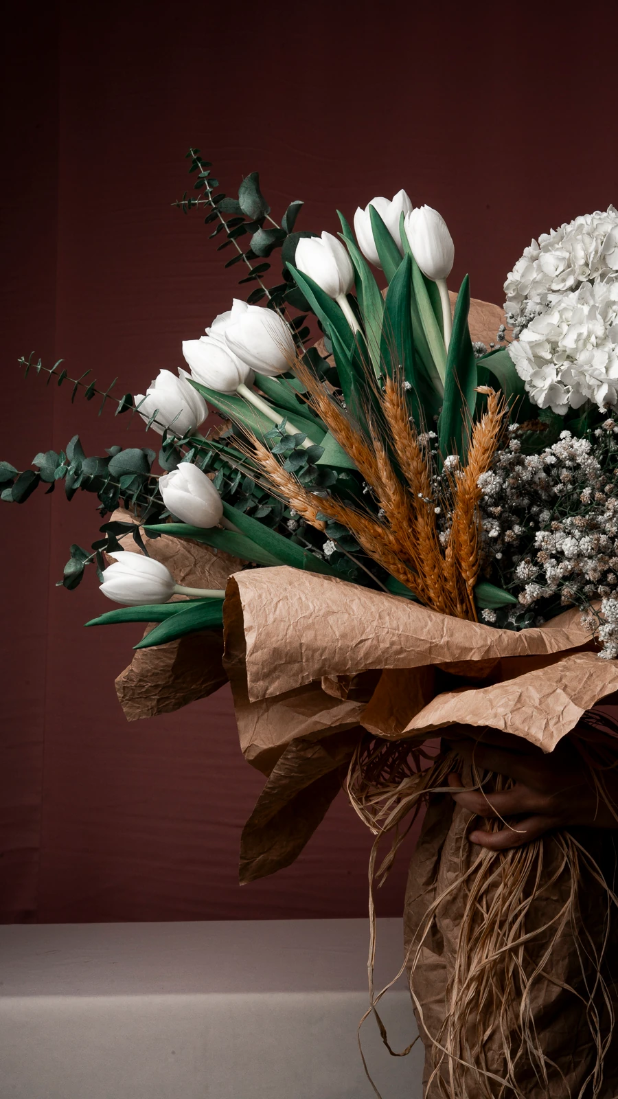 Pure Elegance - Lale ve Ortanca Buketi 