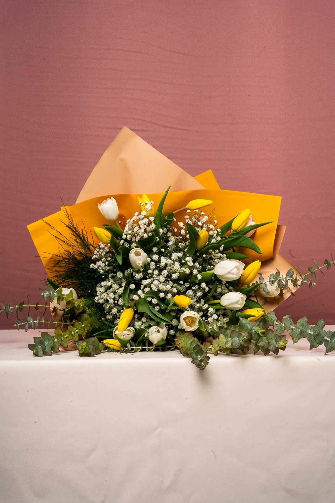 Sunrise Kiss - Karışık Lale Buketi 