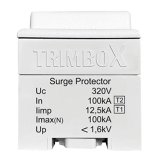 Trimbox B+C Sınıfı 4 Kutuplu Parafudr (100 kA)