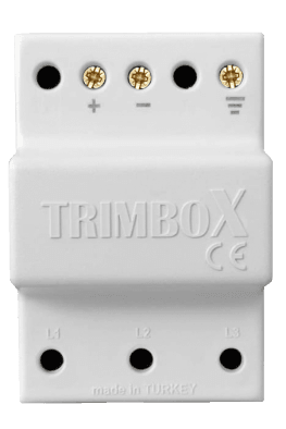 Trimbox Yeni Nesil DC Parafudr (12VDC-1500VDC aralığında üretilmektedir)