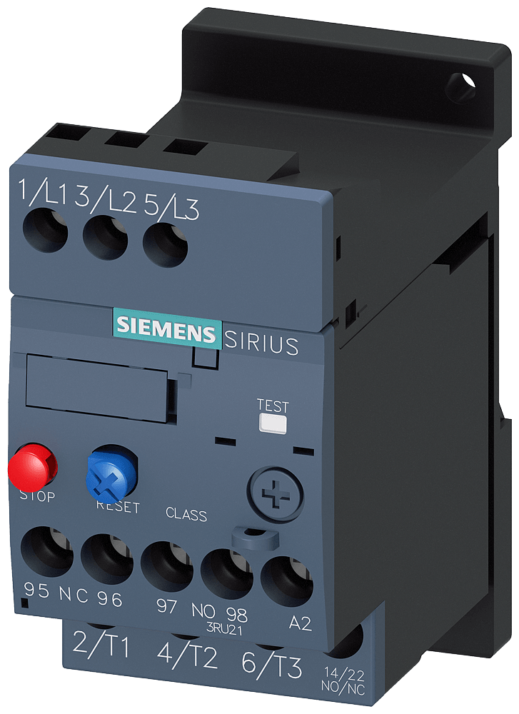 SIEMENS - 3RU2116-0EB1 0,28-0,4A RAYA MONTAJ TERMİK RÖLE