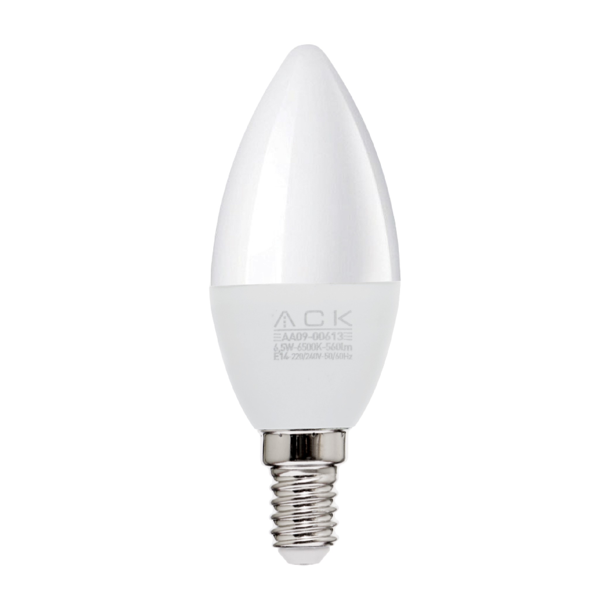 ACK 7W 220-240V E14 4000K MUM LED AMPUL