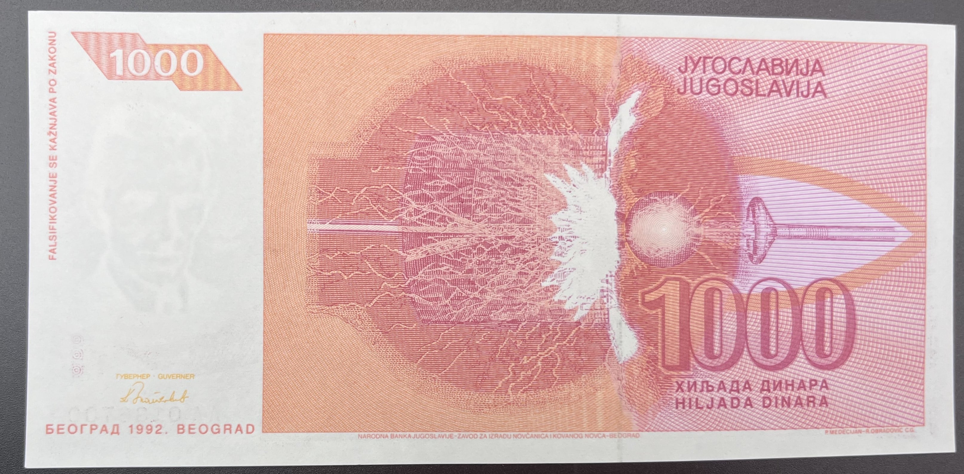 YUGOSLAVYA>1,000.00>DİNAR