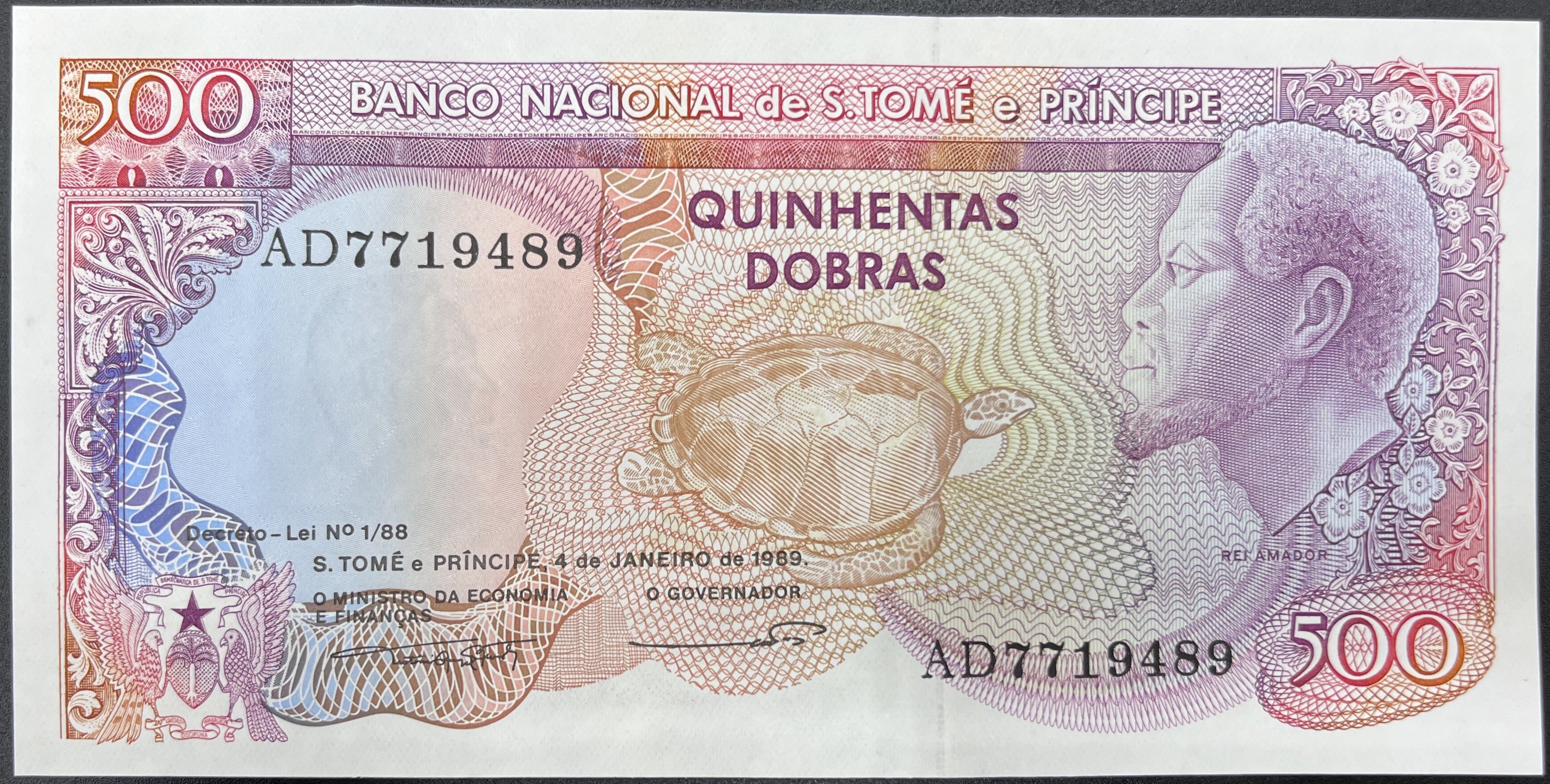 SAO TOME PRİNCİPE>500.00>DOBRA