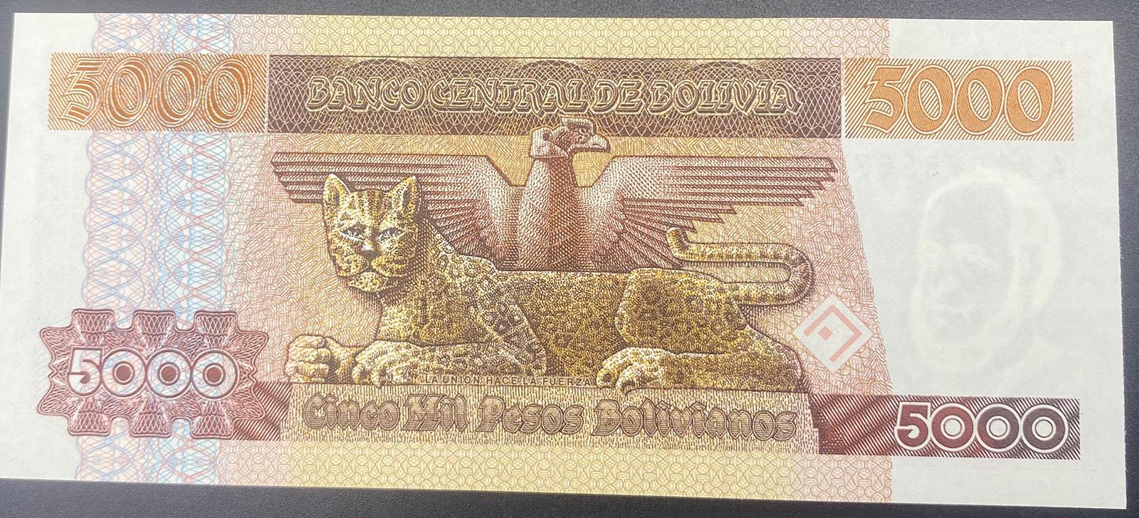 BOLİVYA>5000.00>PESOS