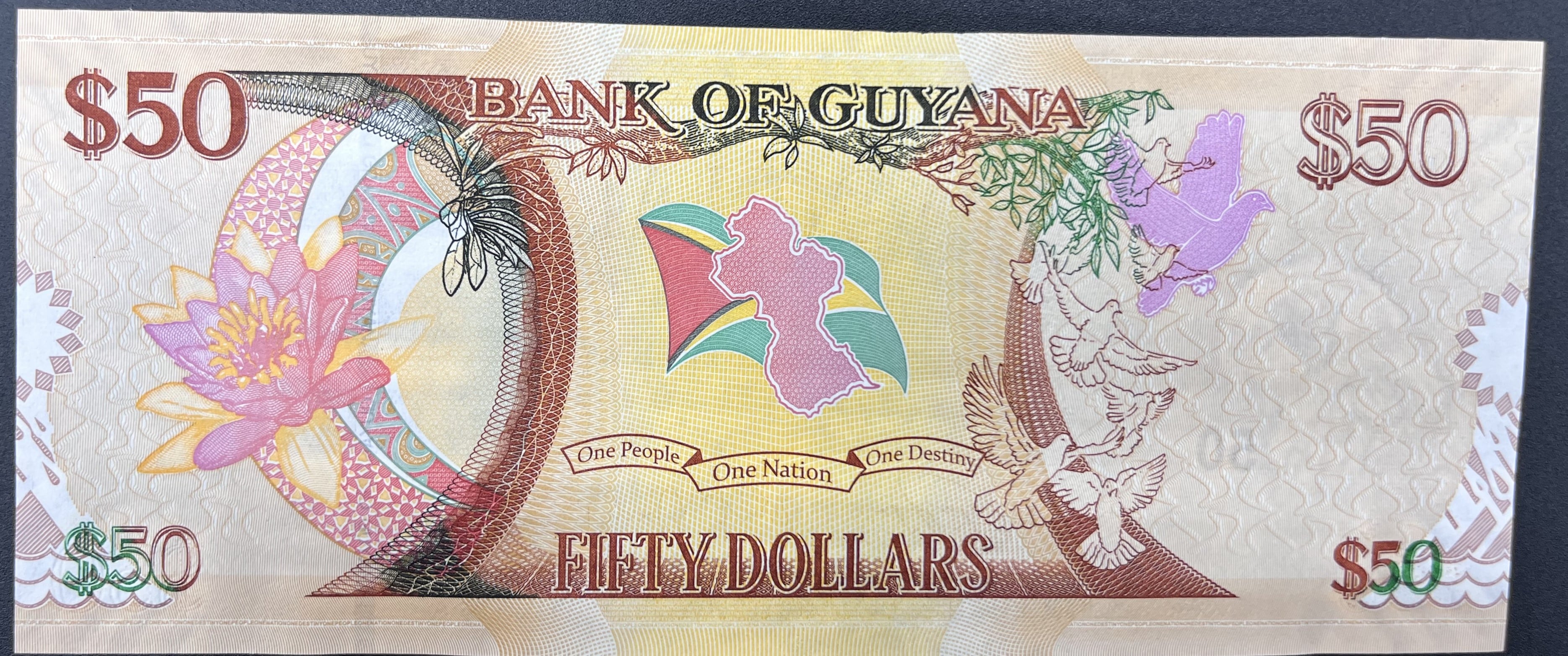 GUYANA>50.00>DOLAR