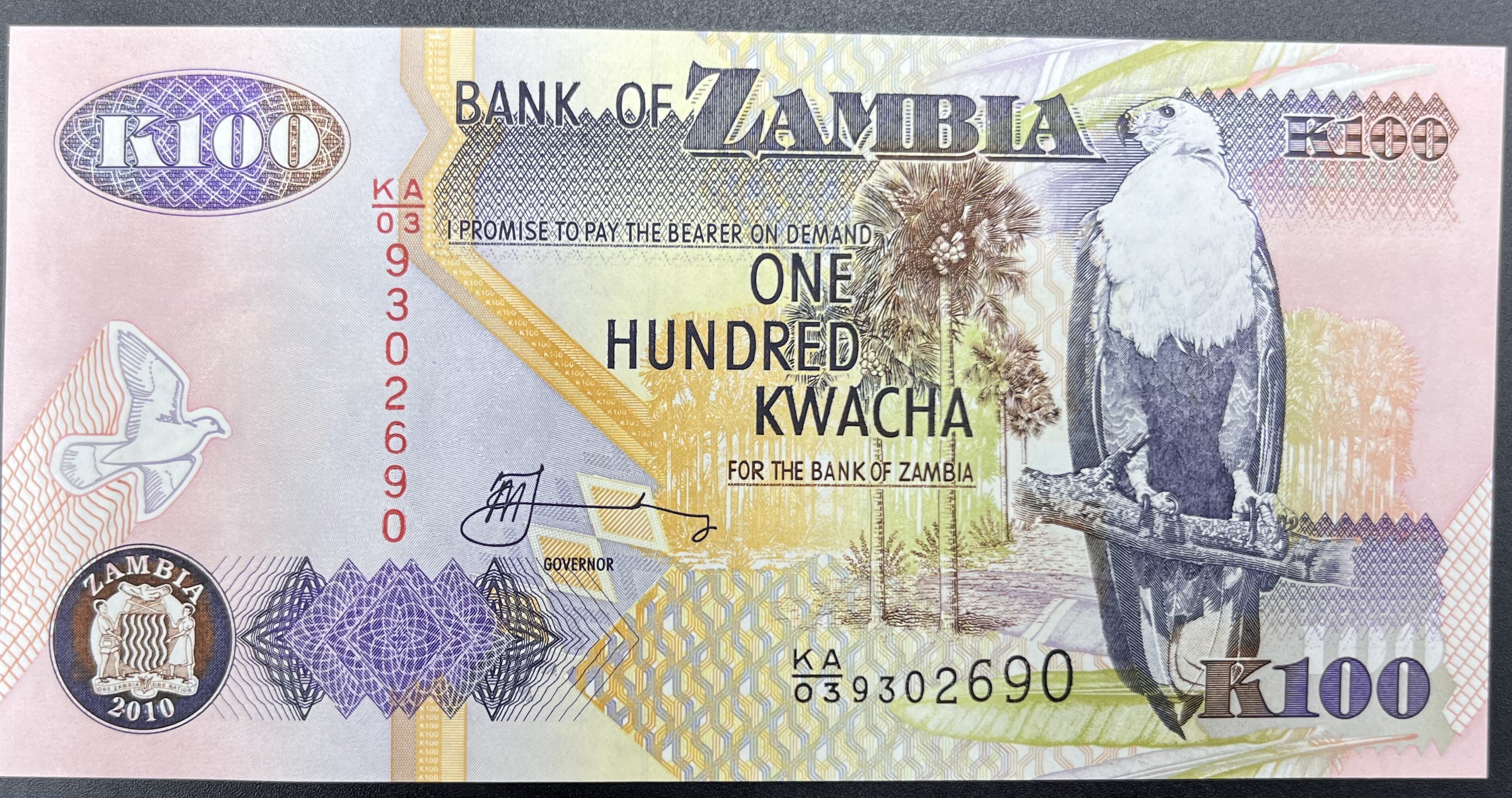 ZAMBİA>100.00>KWACH