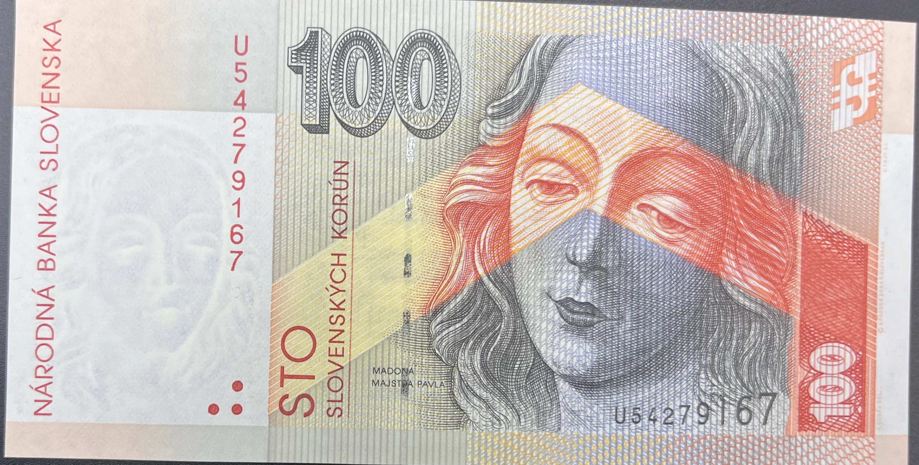 SLOVAKYA  100  KORUN  (2004)-ÇİL