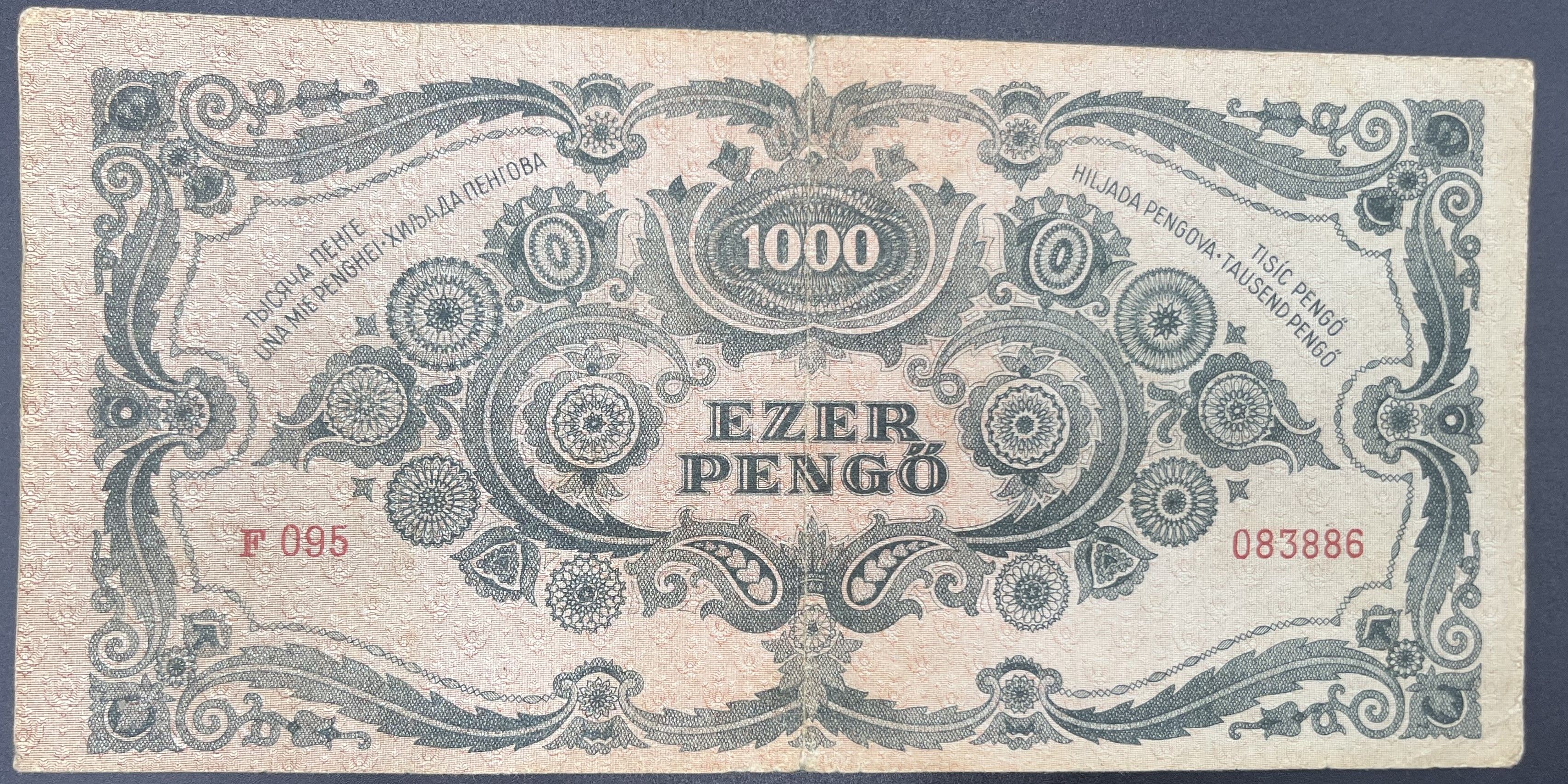 MACARİSTAN>1,000.00>PENGO