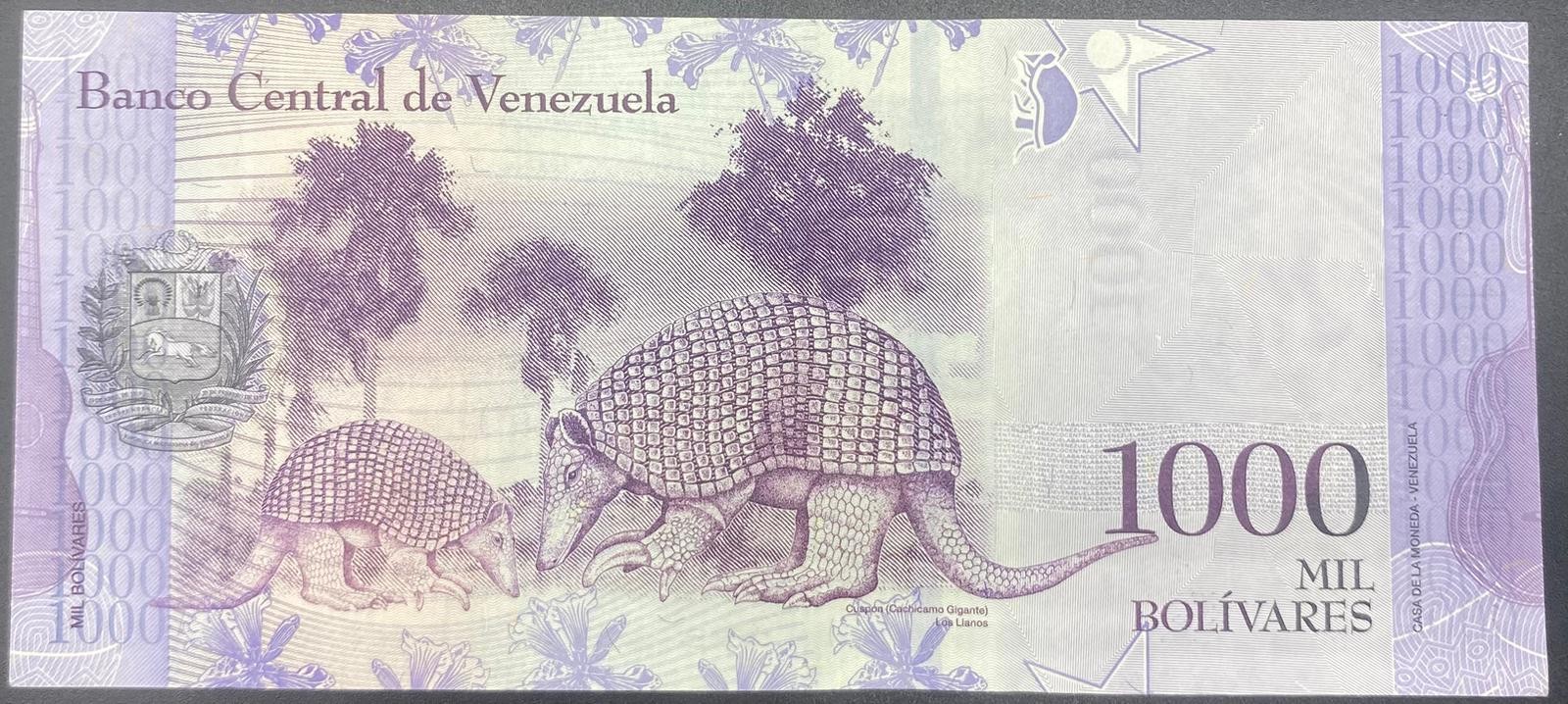 VENEZUELLA>1000.00>BOLİVAR